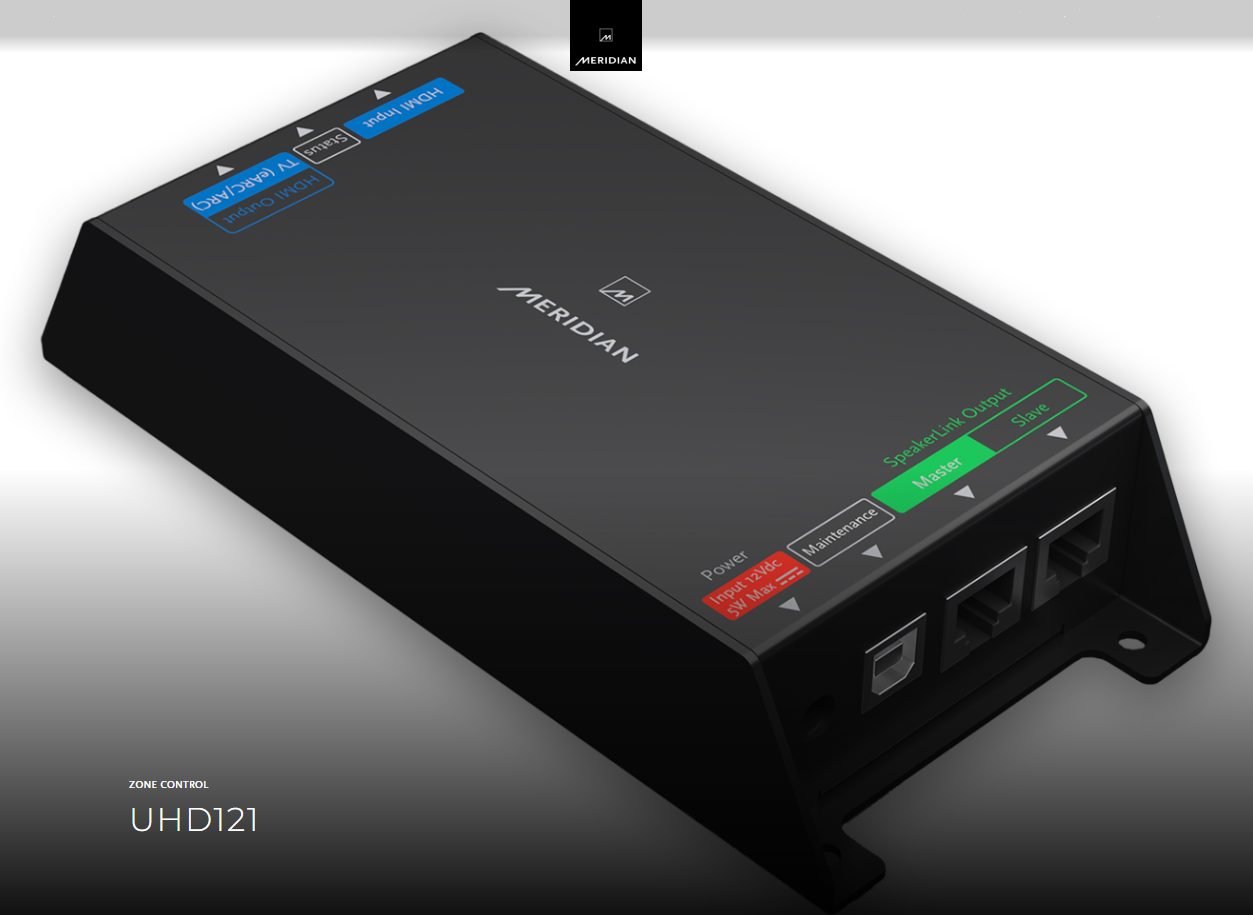 AV - Control Meridian DSP loudspeakers from your TV via HDMI eARC + CEC ...
