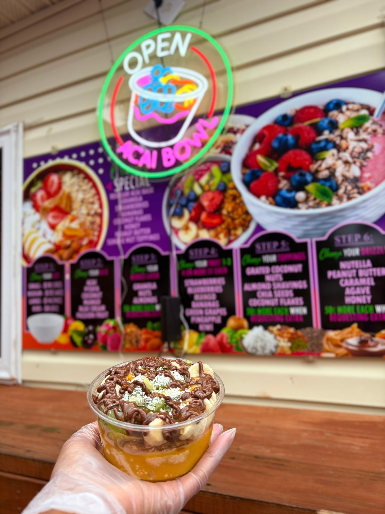 Low Country Acai Bowls pop-up in Barnwell, SC at 2 pm on Sunday