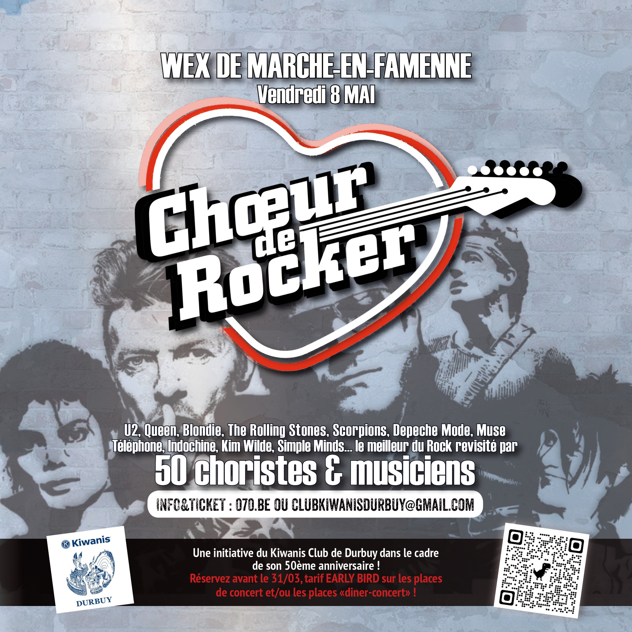 Choeur - Choeur de Rocker débarque enfin à Marche-en-Famenne ! ️ ...