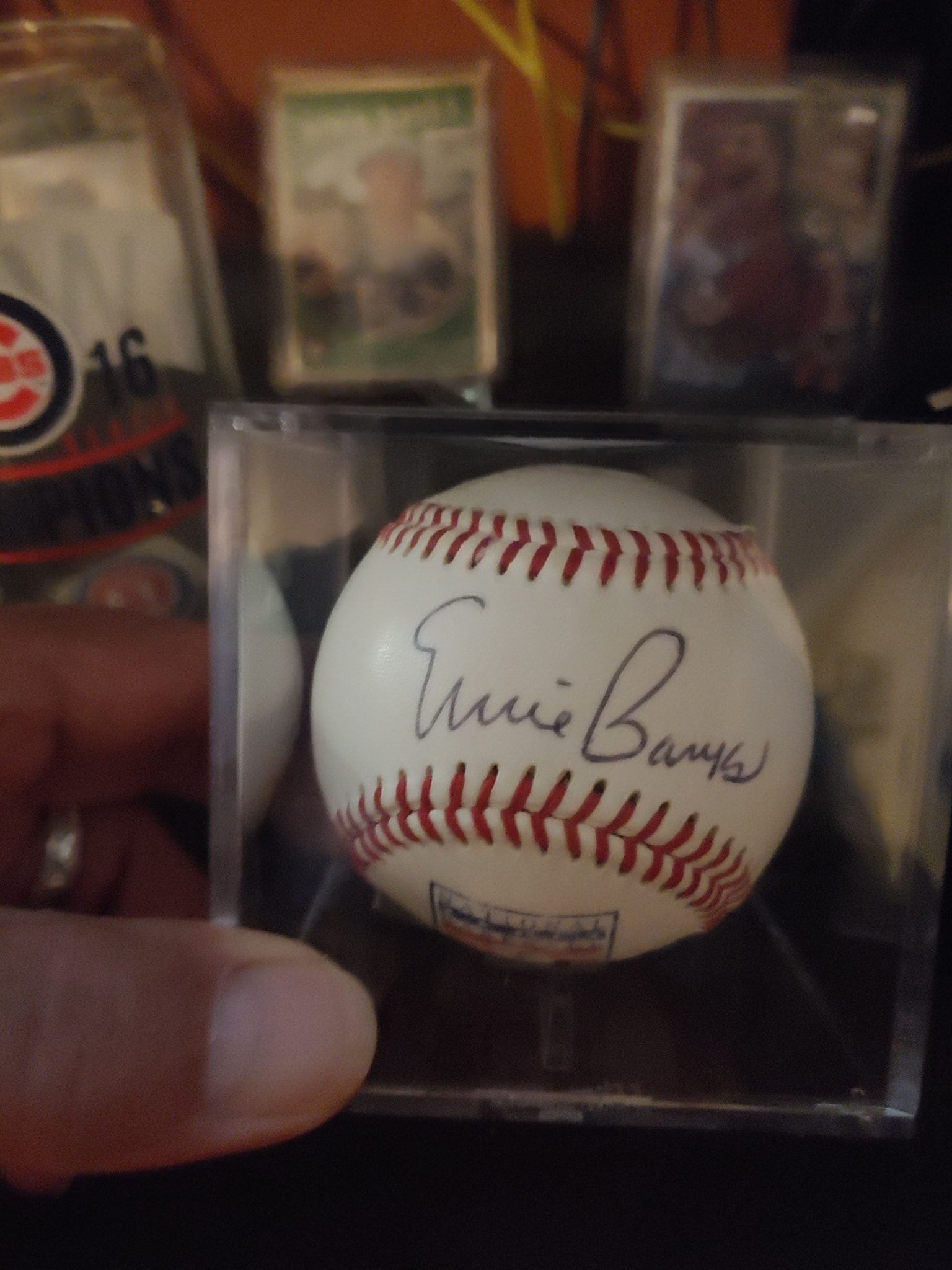 A Larry Nance autograph for a lovely lady