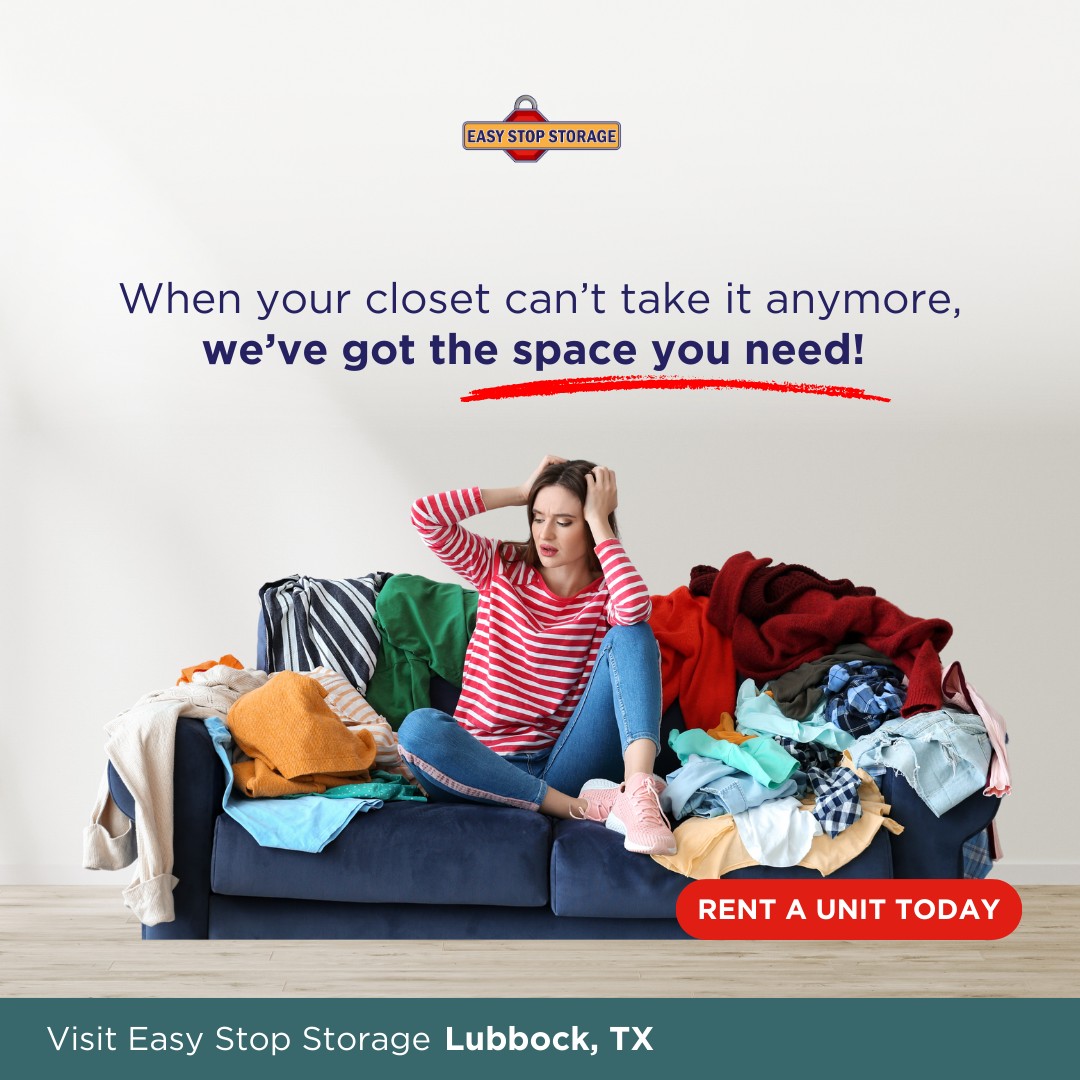 🚪 Is your closet on the verge of a... - Easy Stop Storage | Facebook