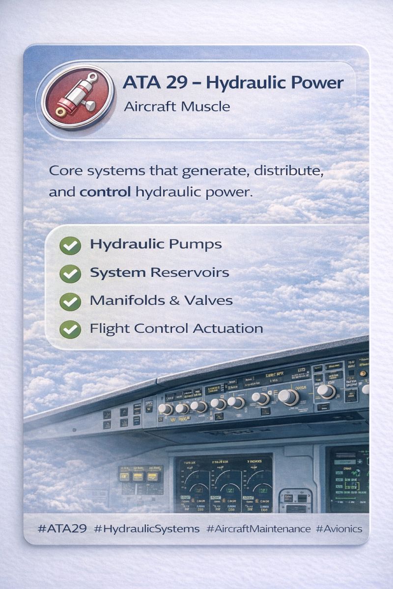 🔴 ️ ATA 29 – Hydraulic Power (Boeing)... - Aviation-knowledge | Facebook