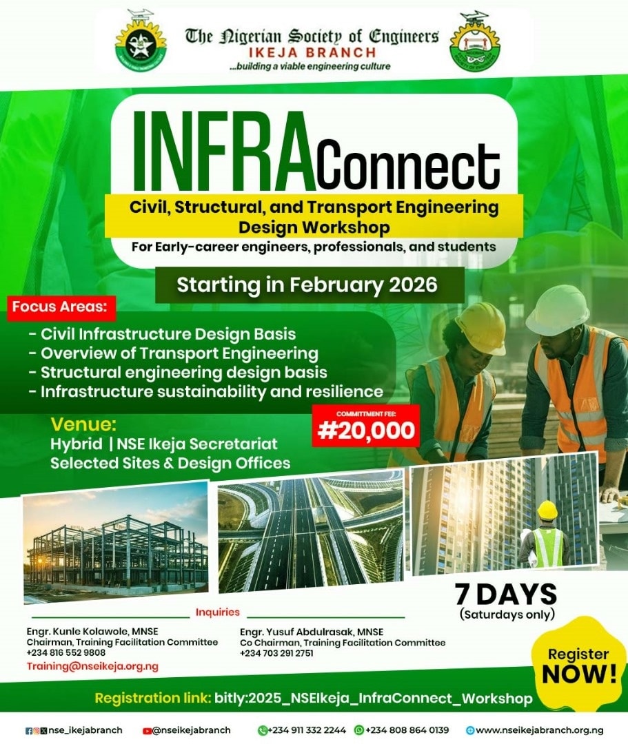 My - The Nigerian Society of Engineers (NSE), Ikeja Branch proudly ...