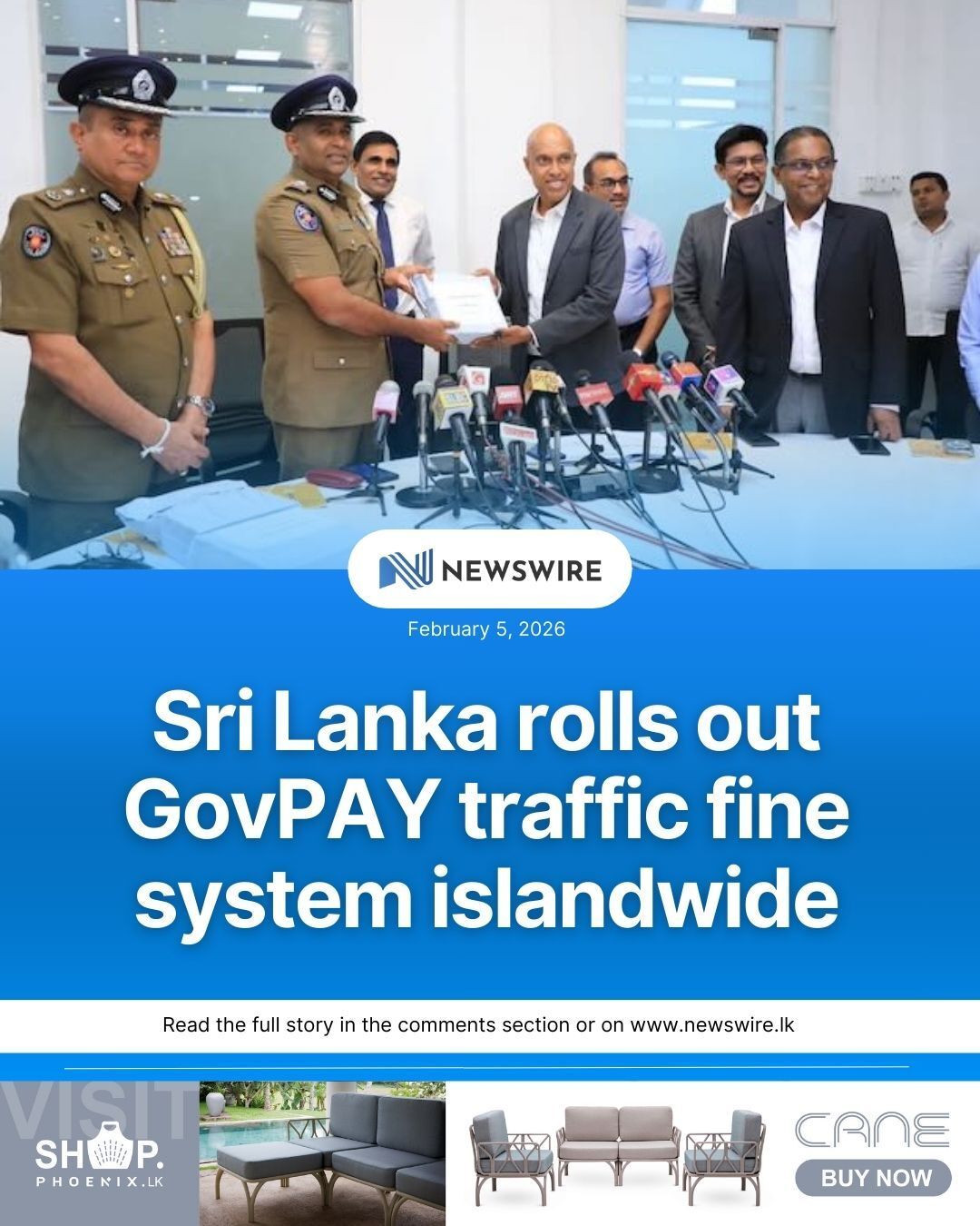 Newswire - Sri Lanka completes nationwide rollout of the GovPAY digital ...