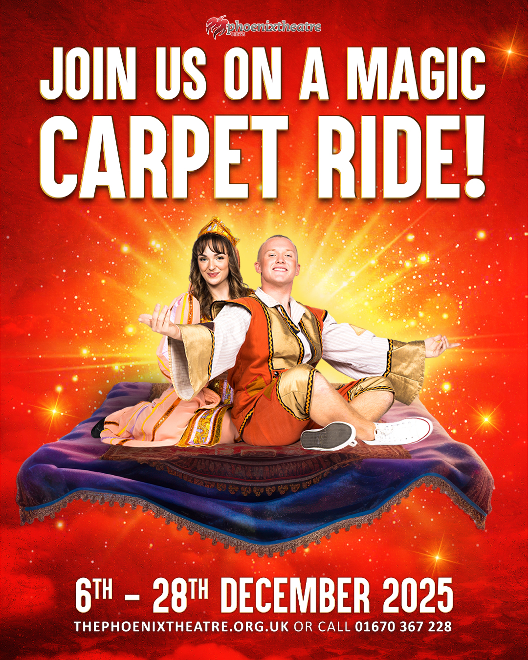 Join us for a magic carpet ride... - Phoenix Theatre, Blyth | Facebook