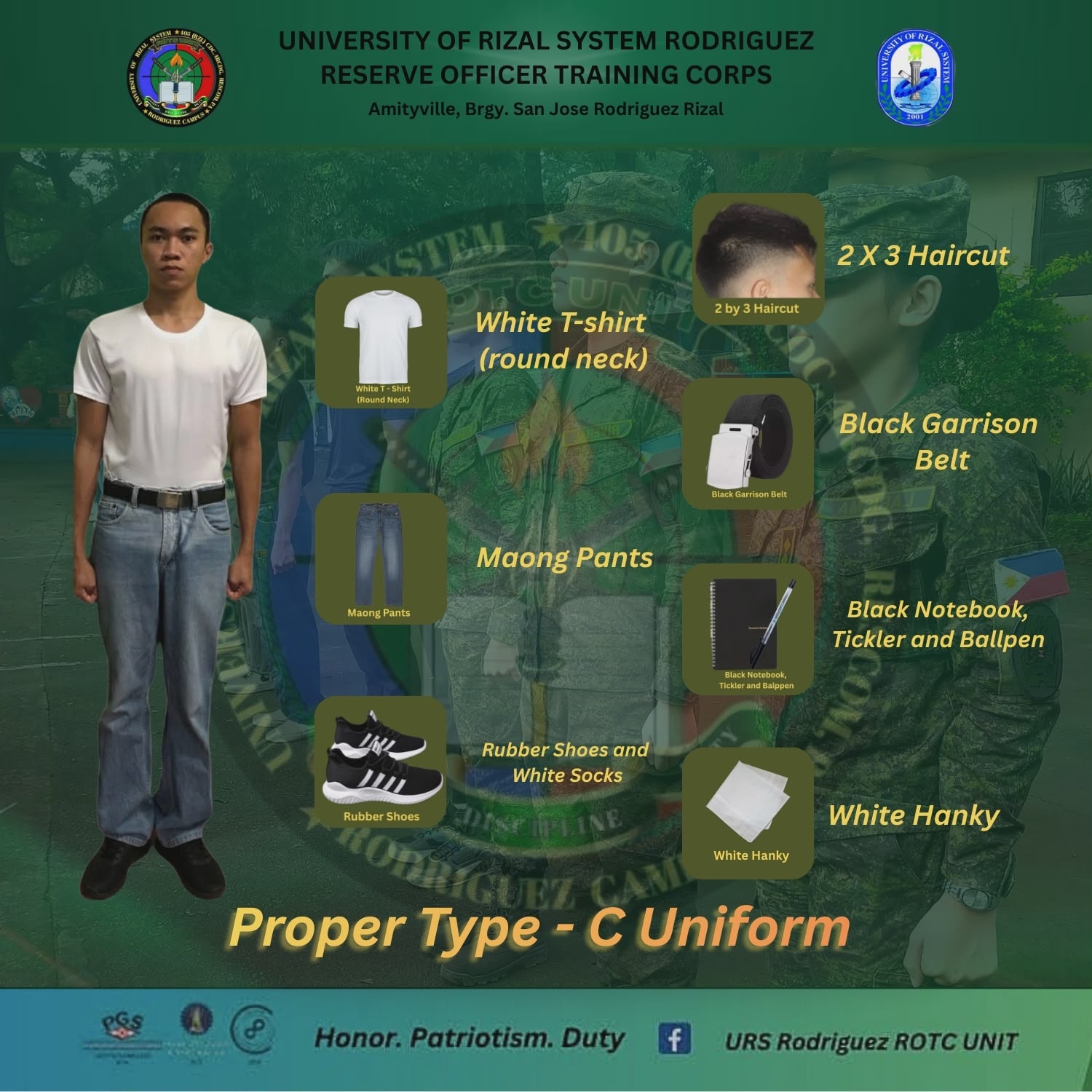 URS Rodriguez ROTC UNIT | Rodriguez