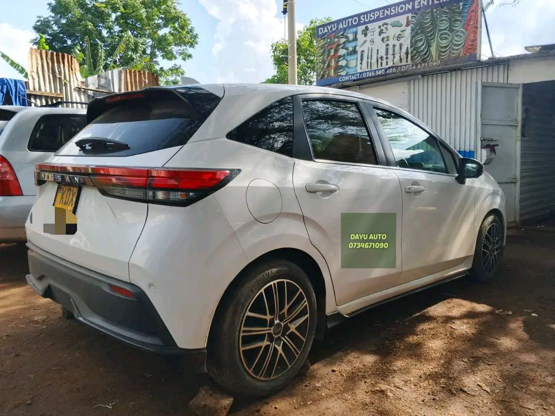 Nissan Note E13 suspension upgrade in Kenya