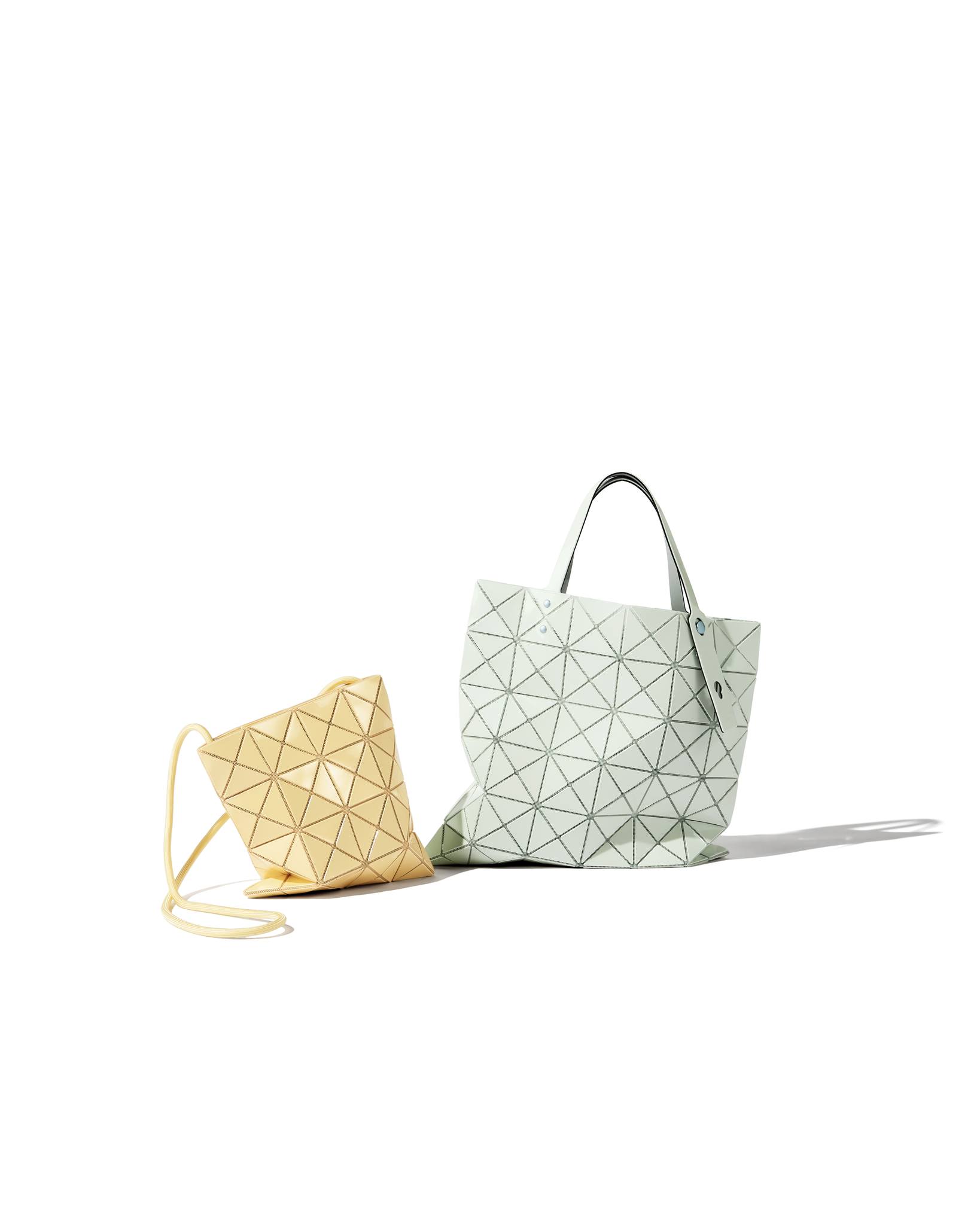 Inspired by the colors of the sky in motion. BAO BAO ISSEY MIYAKE