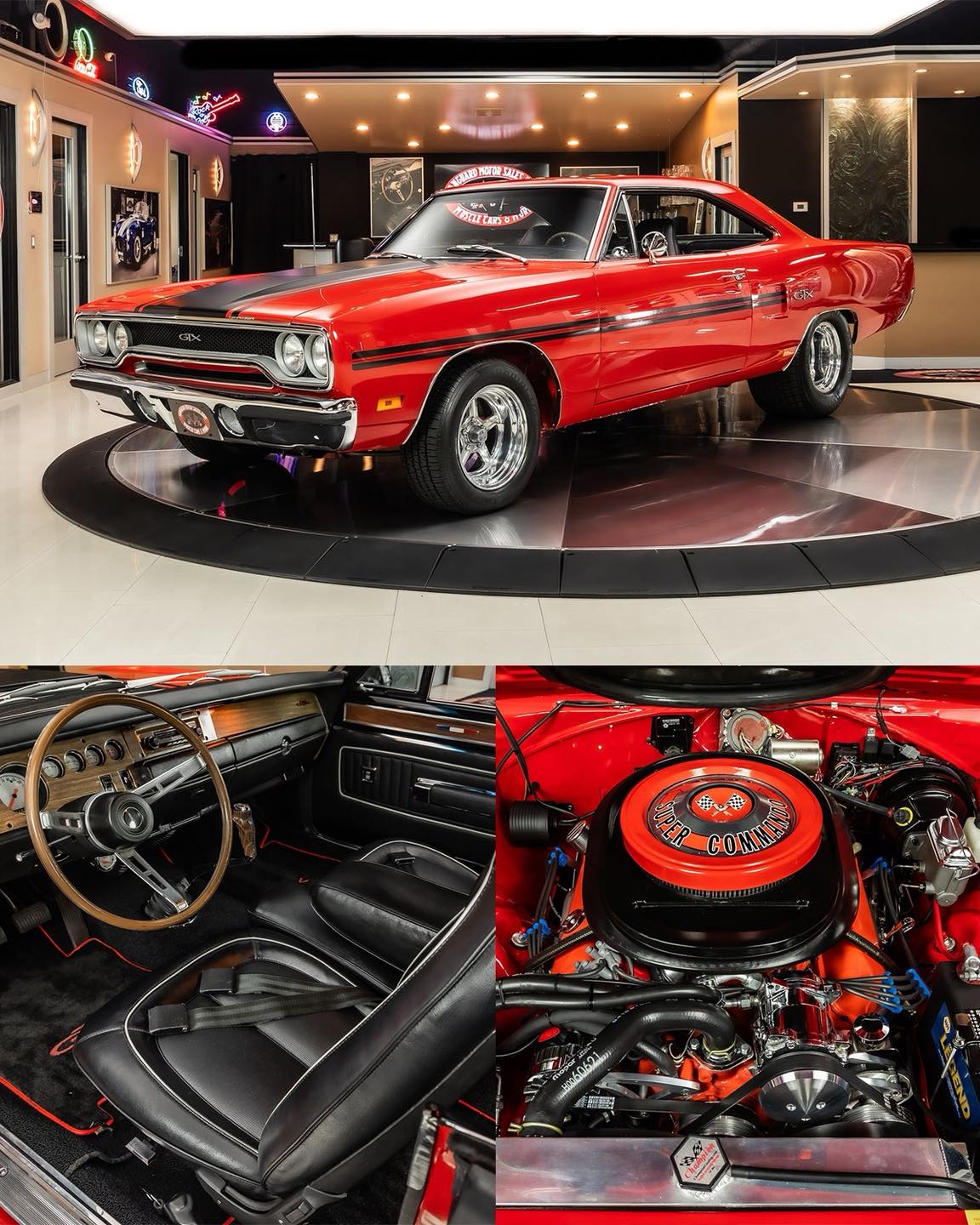 1970 Plymouth GTX ❤️🖤 Rotisserie Restored! 440 V8, 4-Speea