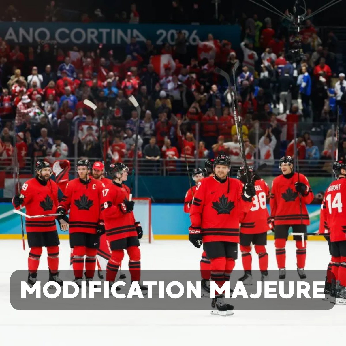 Fanadiens.com - Alerte finale: L'horaire de l'équipe canadienne change ...