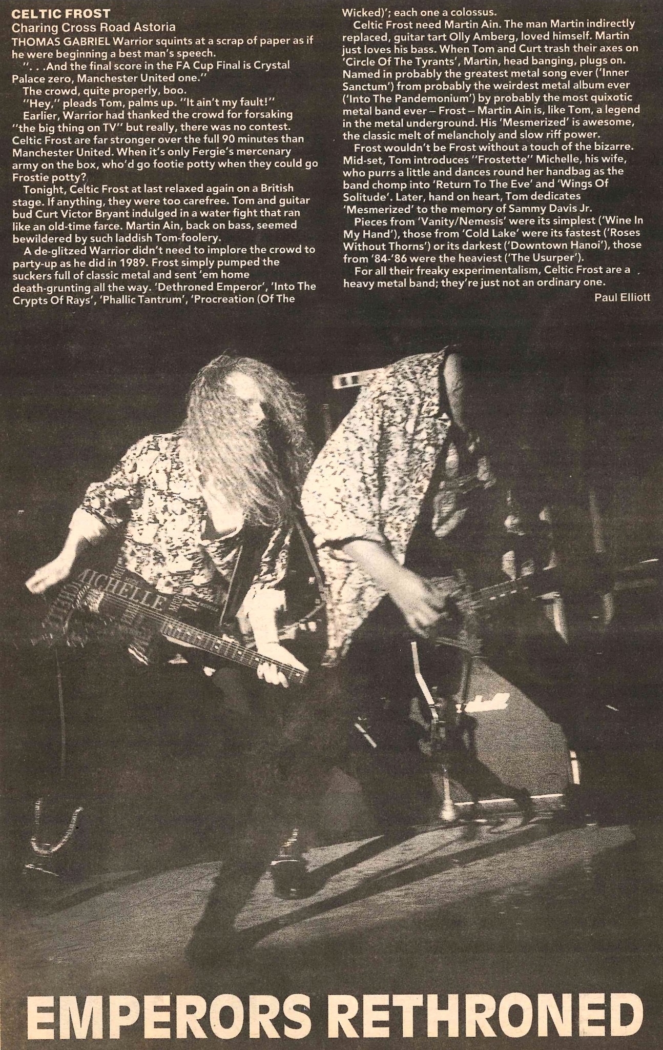Celtic Frost Archive (@celticfrostarchive) • Facebook