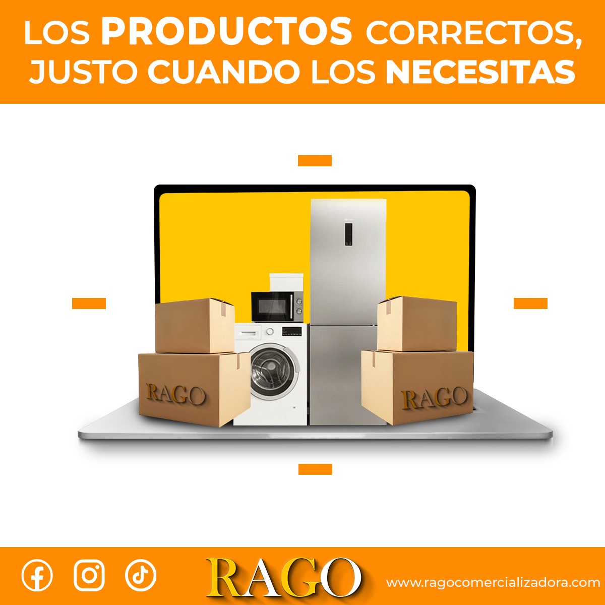 ⏱️ Los productos correctos, justo... - RAGO Comercializadora | Facebook