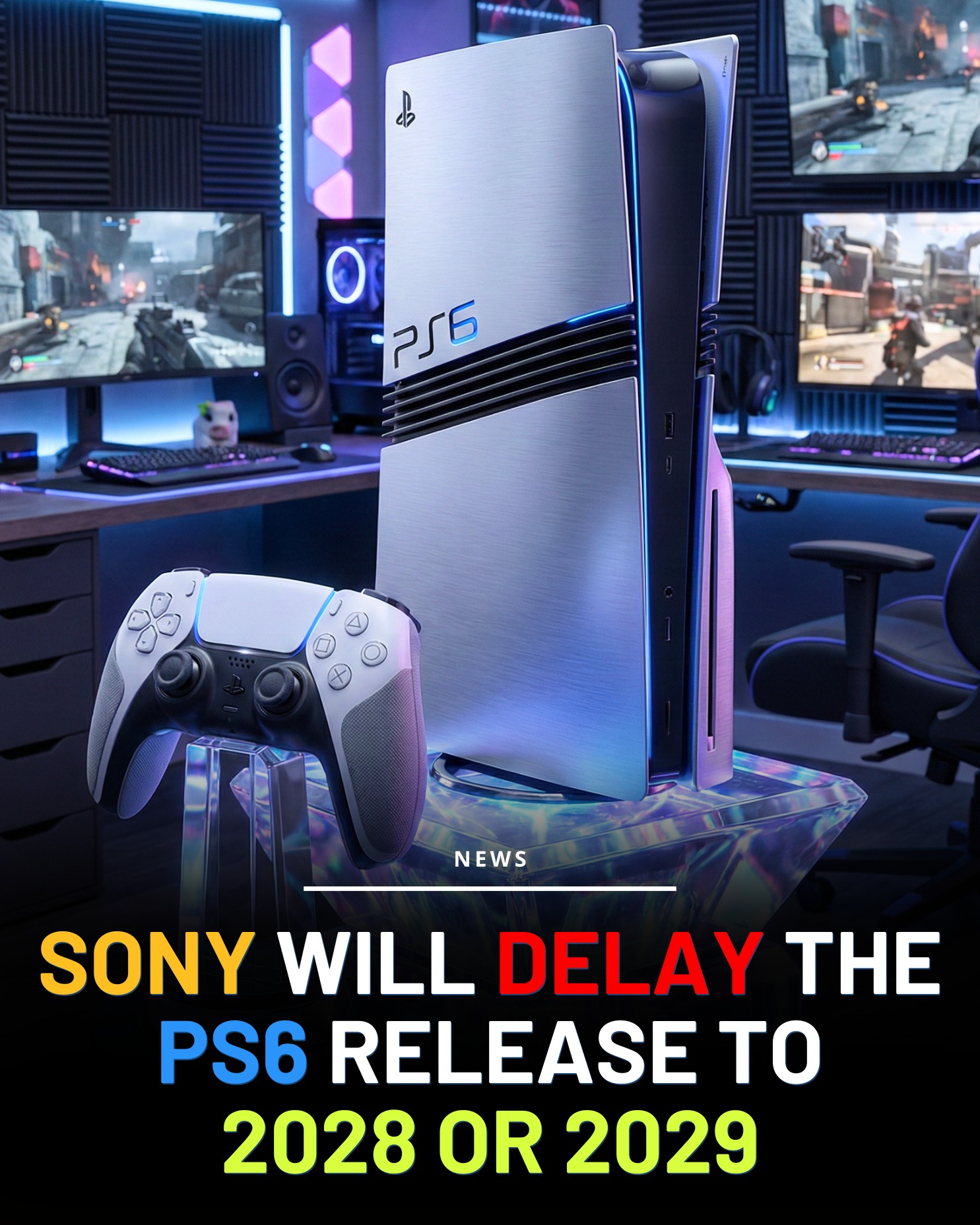 The OP - BREAKING: Sony is considering delaying the PlayStation 6 ...