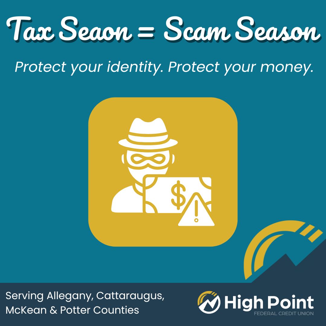 🚨 Tax season is here and... - High Point Federal Credit Union | Facebook