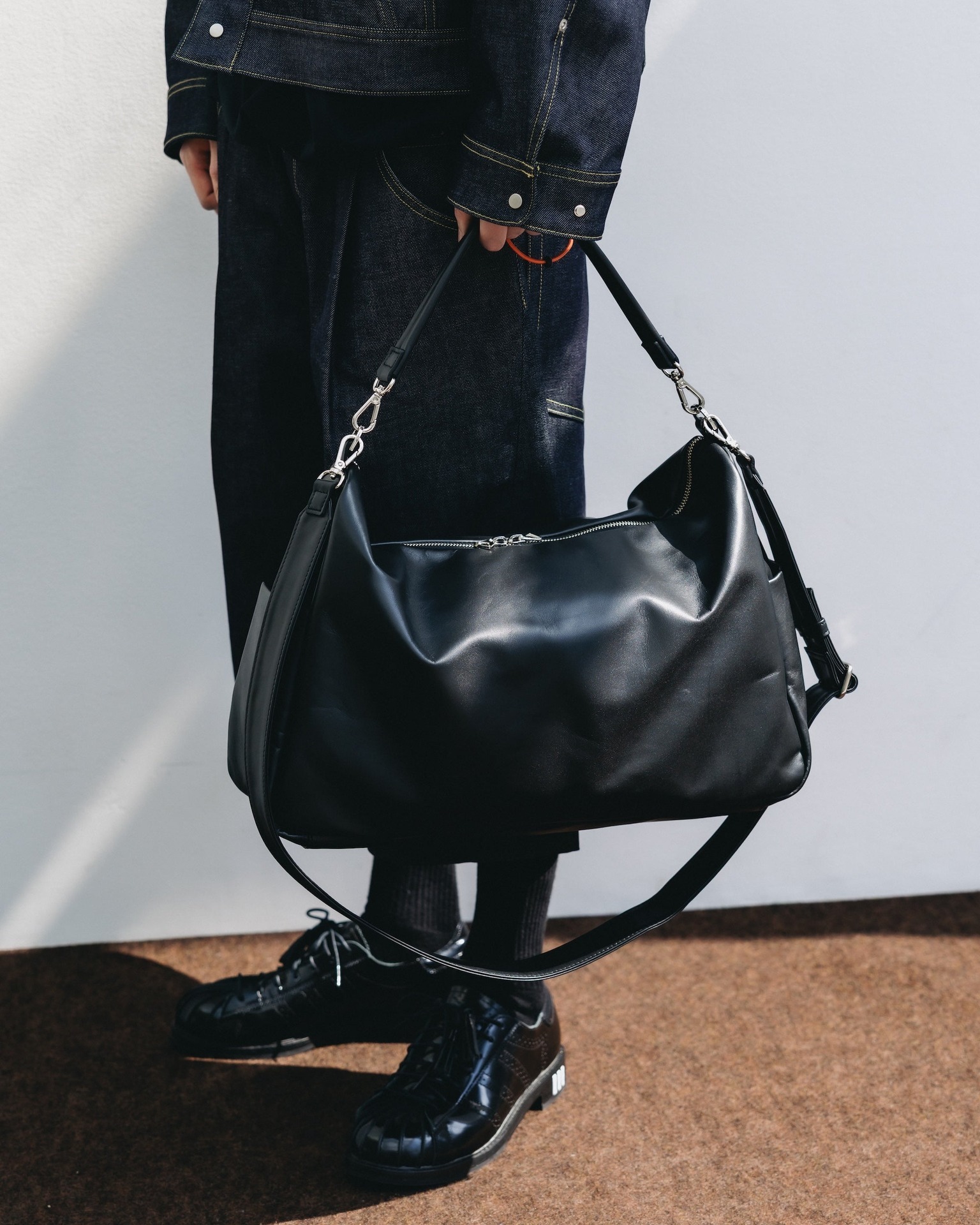 _ 【 日本代購】【 預購】 【 CLESSTE 】 ➤ LEATHER DAYOFF BAG LARGE