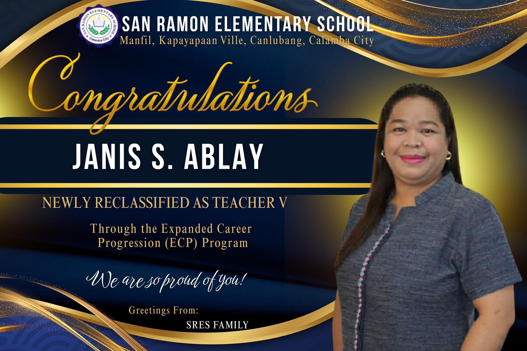 Congratulations... - DepEd Tayo San Ramon ES - Calamba City | Facebook