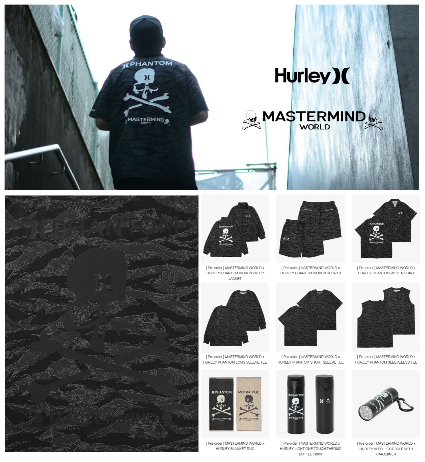 cotwo - MASTERMIND WORLD x HURLEY ITEMS 🛒 Online : cotwohk.com