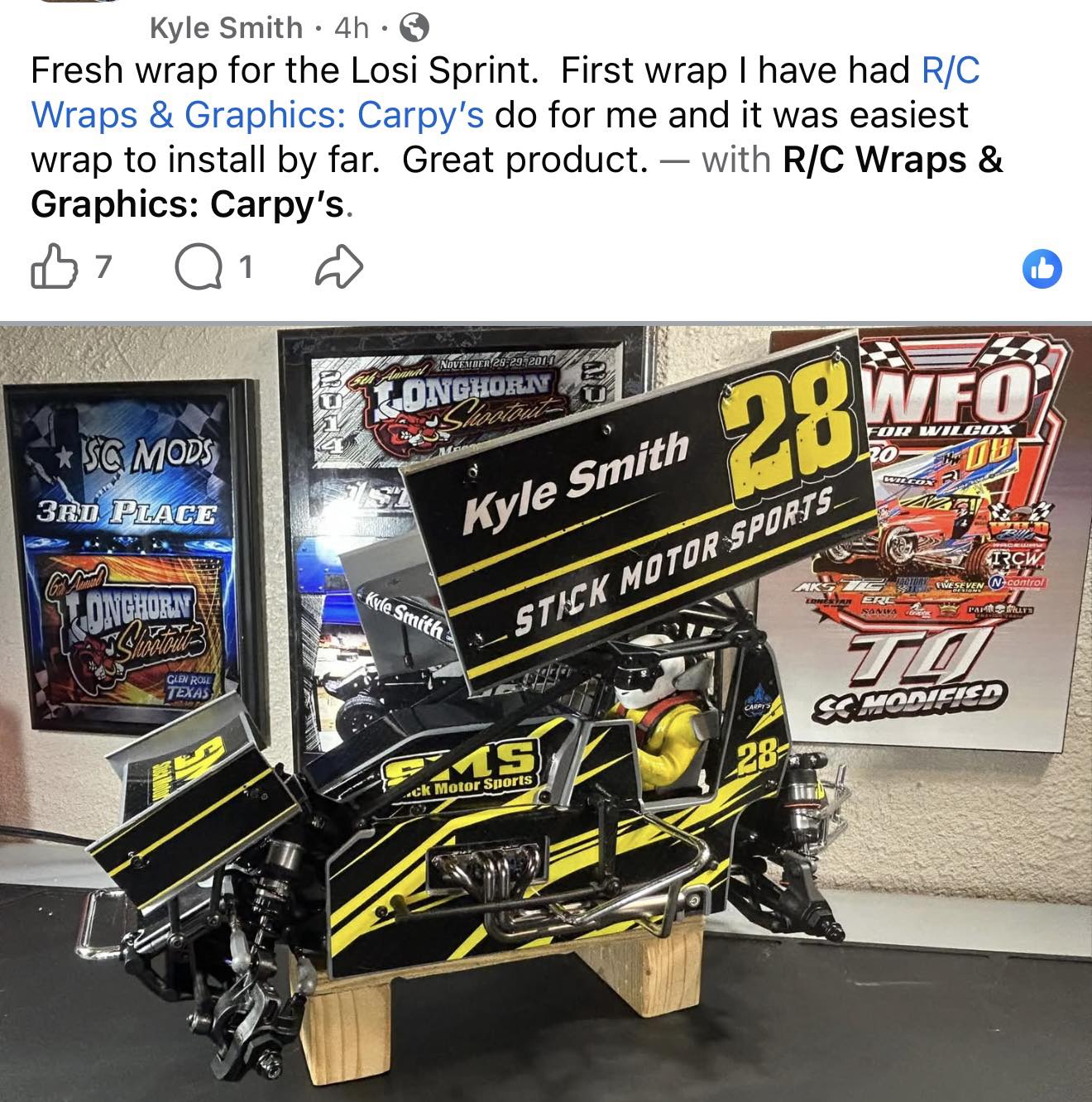 R/C - This is what we like to see. Customer installs it. Doesn’t fight ...
