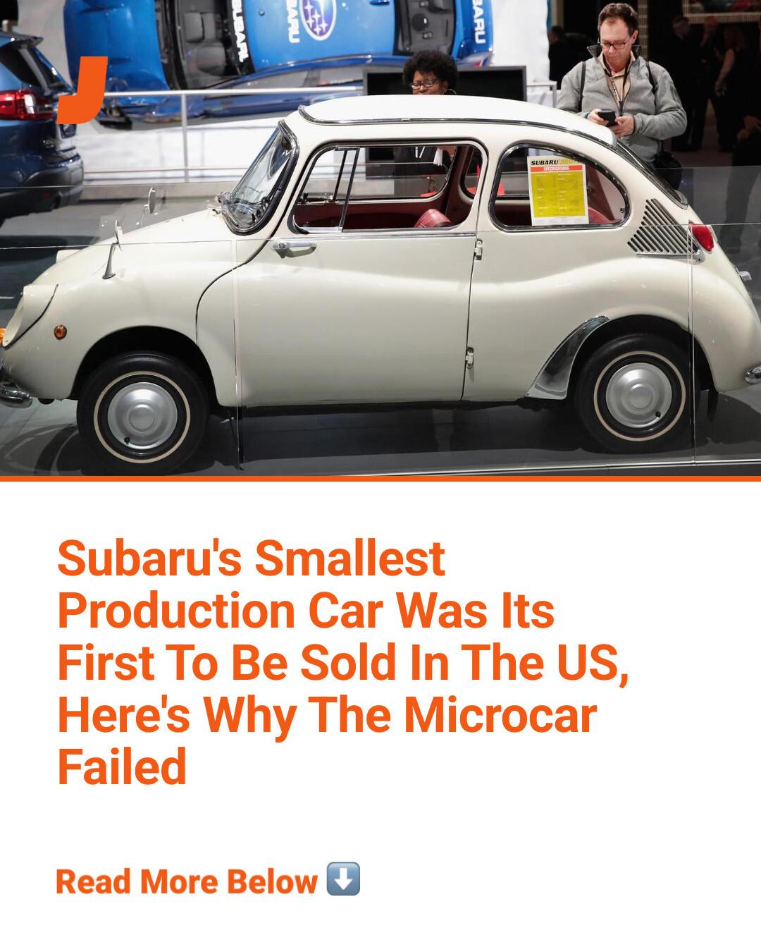 Jalopnik - The 1968 Subaru 360 was slow, unsafe, and offered just
