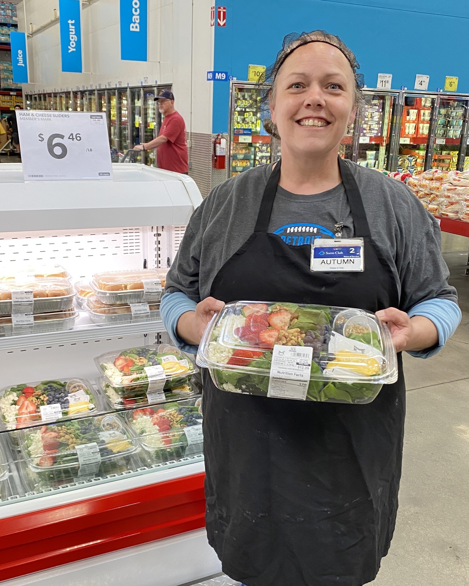 New berry salad at Sam's Club