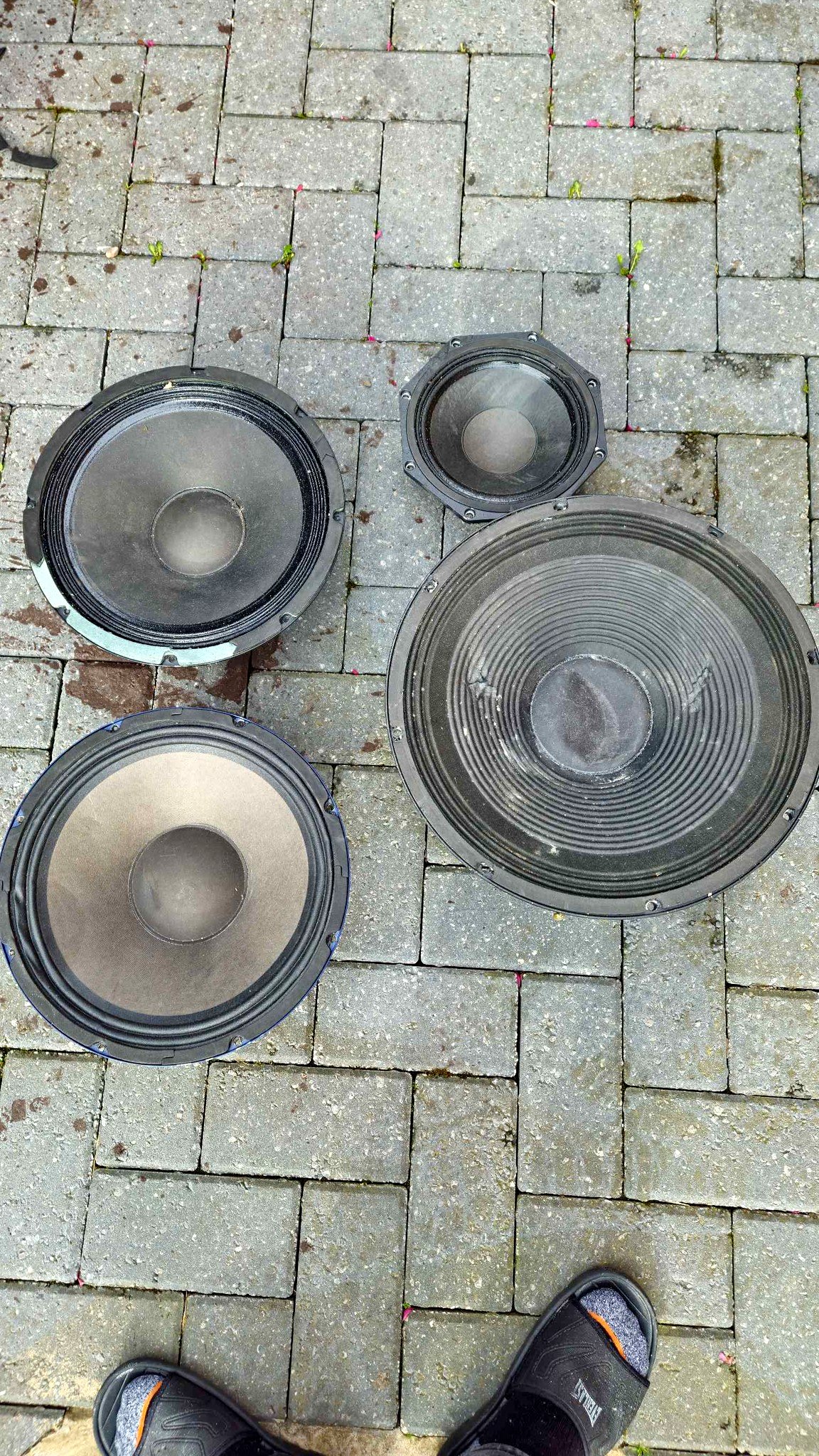 Joblot nexo ps8, ev dvx3150, hk 12 inch, turbosound 12, drivers ...