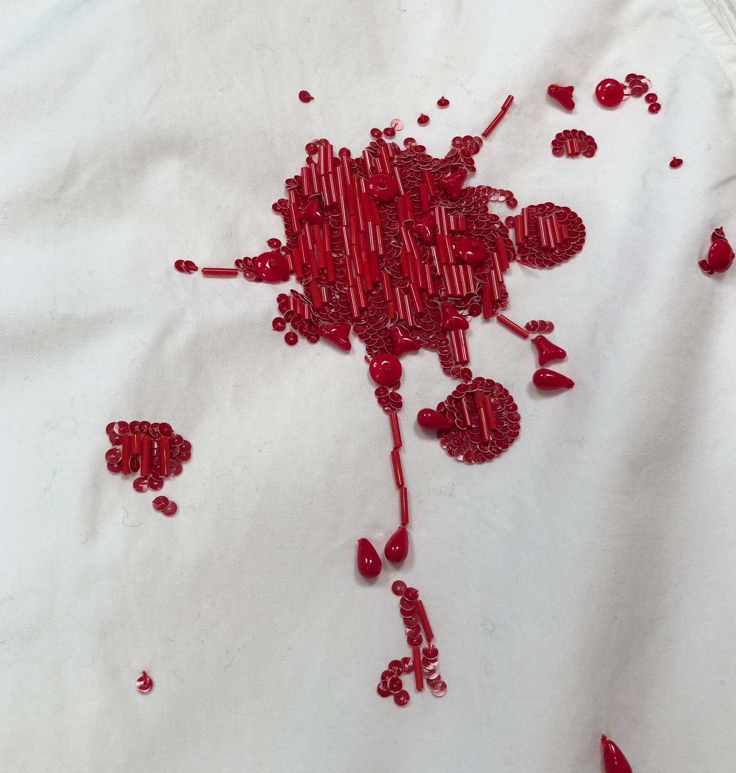 Dior Homme Blood Wound shirt from Hedi Slimane
