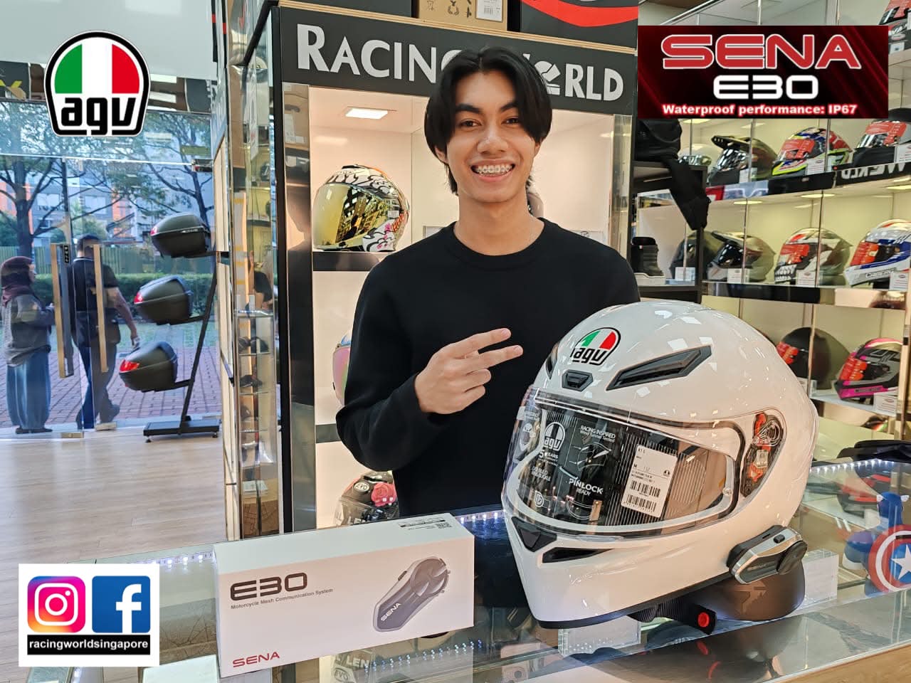 agv pista gp carbon helmet RR Mono Iridium - Size Large Color:Shamrock Fundamental comfort to literally hypebackpacks Check out the NEW