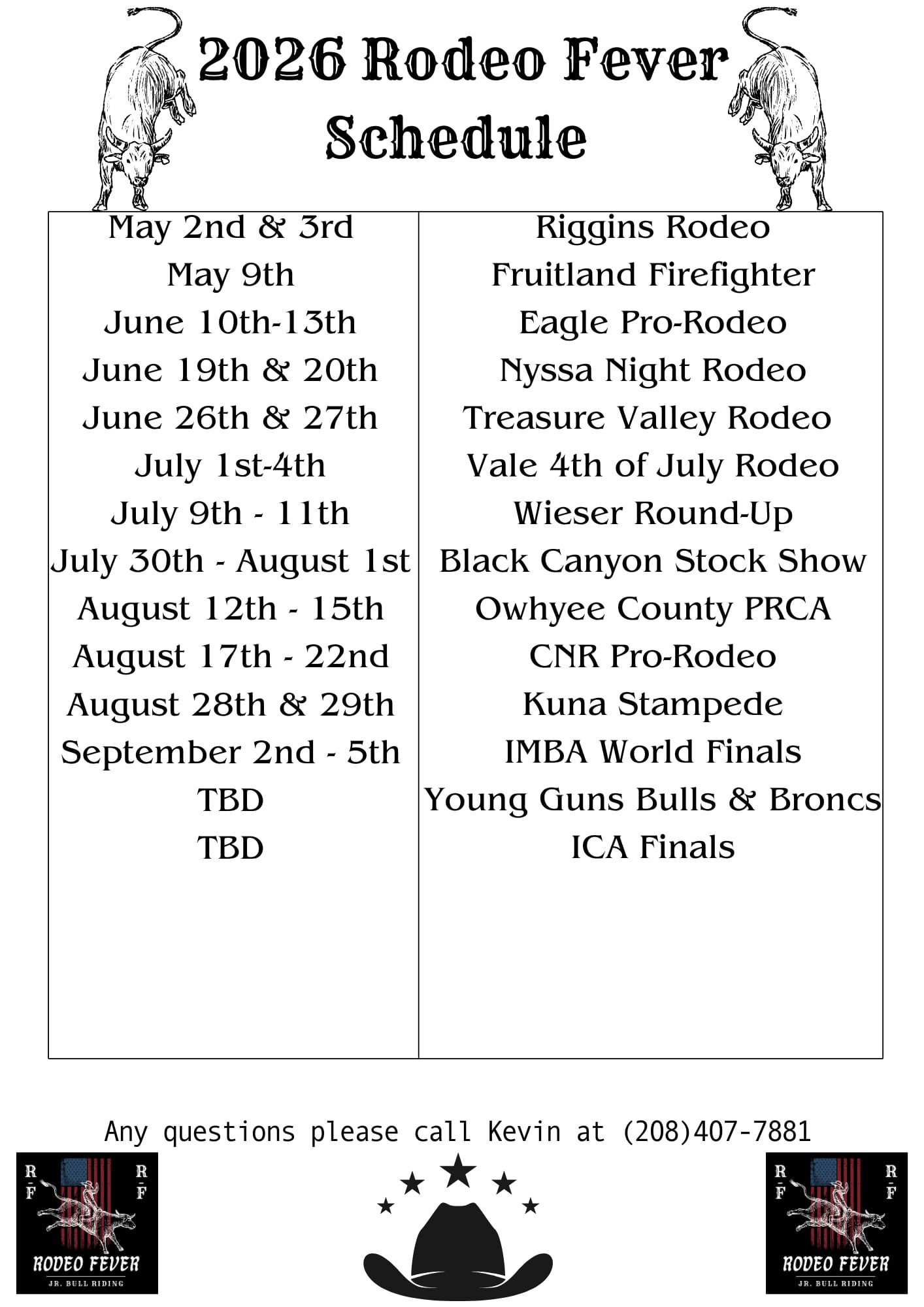 Treasure Valley Rodeo | Meridian ID