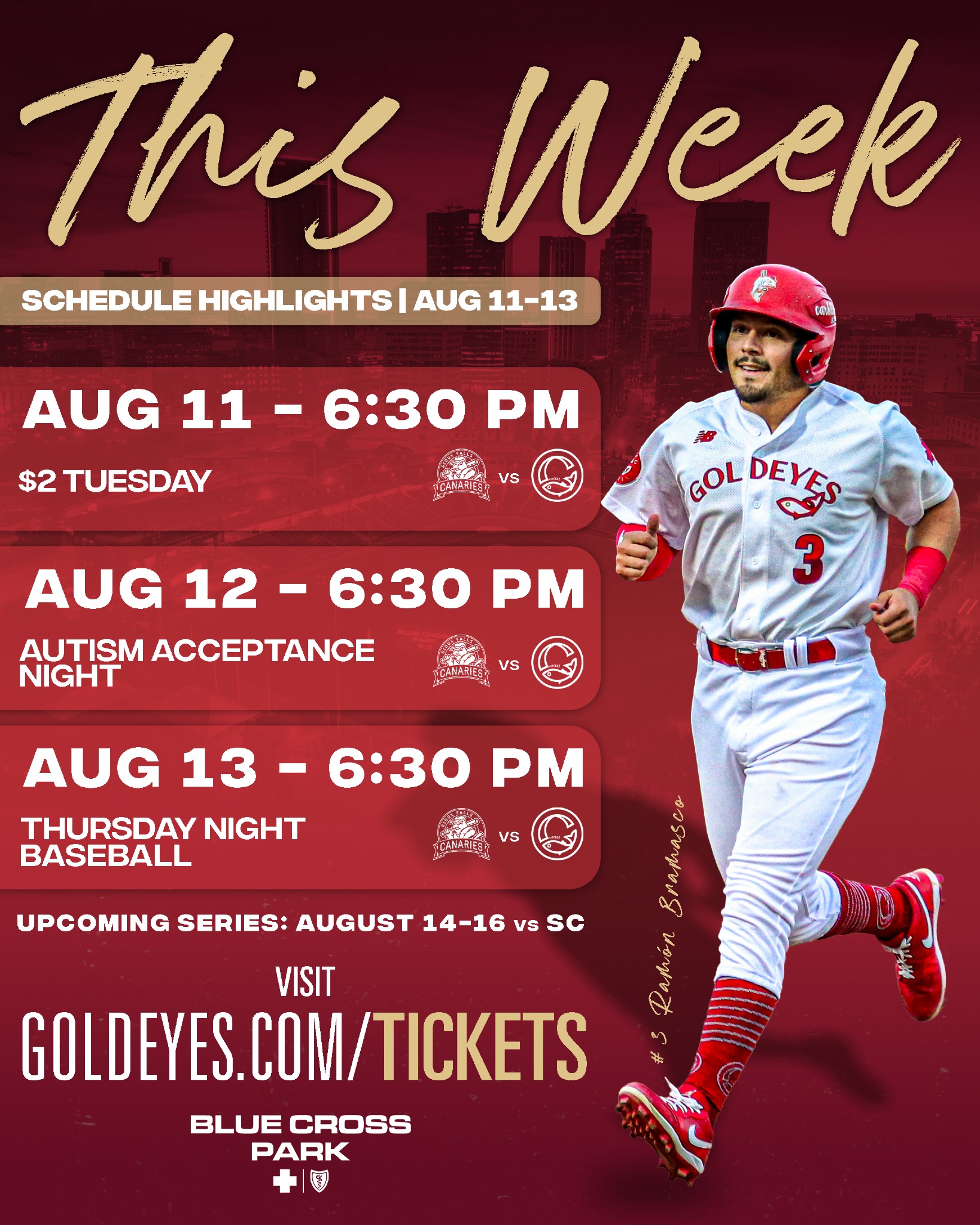 Back home! 👋 We open a six-game homestand tomorrow, beginning