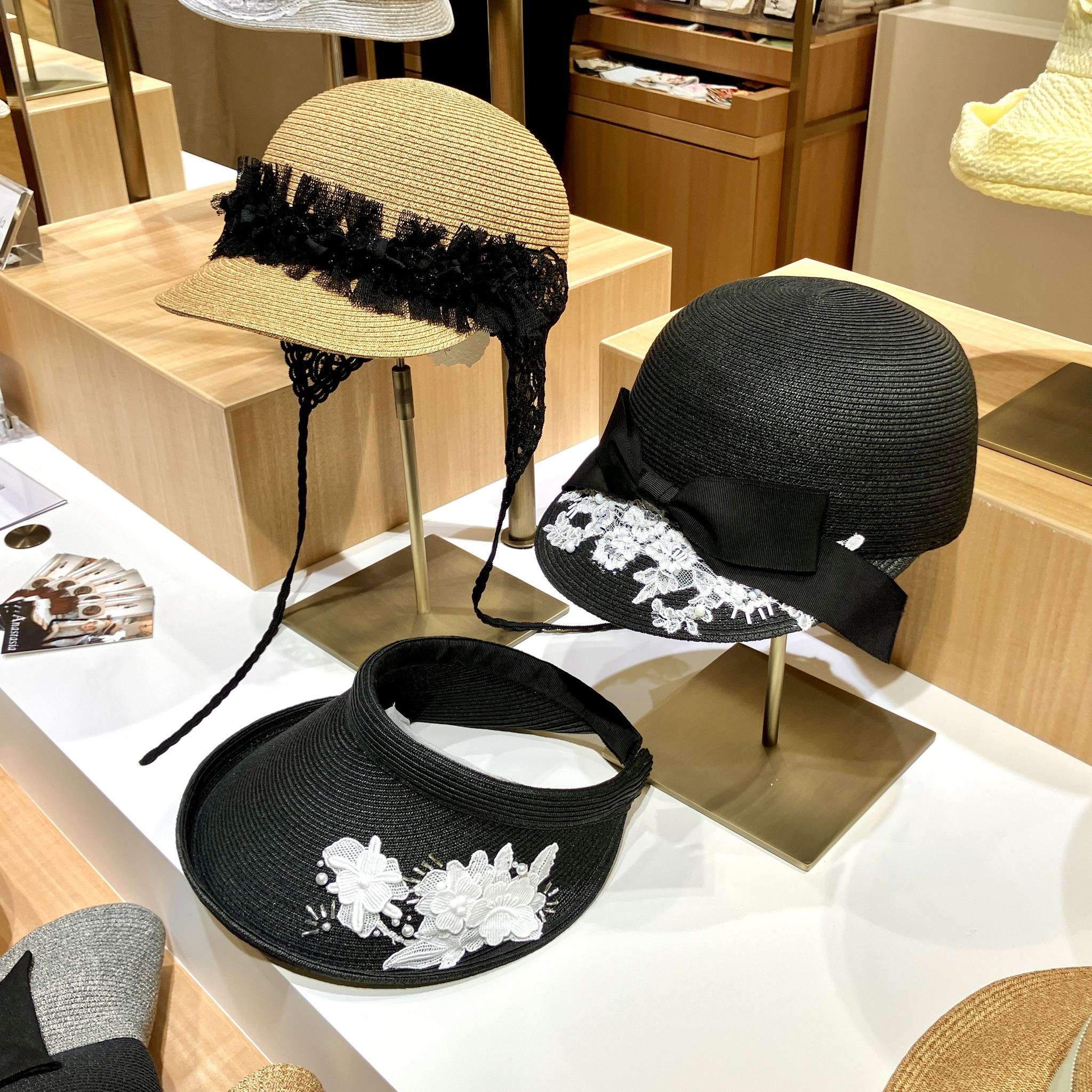 Anastasia/アナスタシア＞帽子のご紹介 本館3階 ファッション雑貨