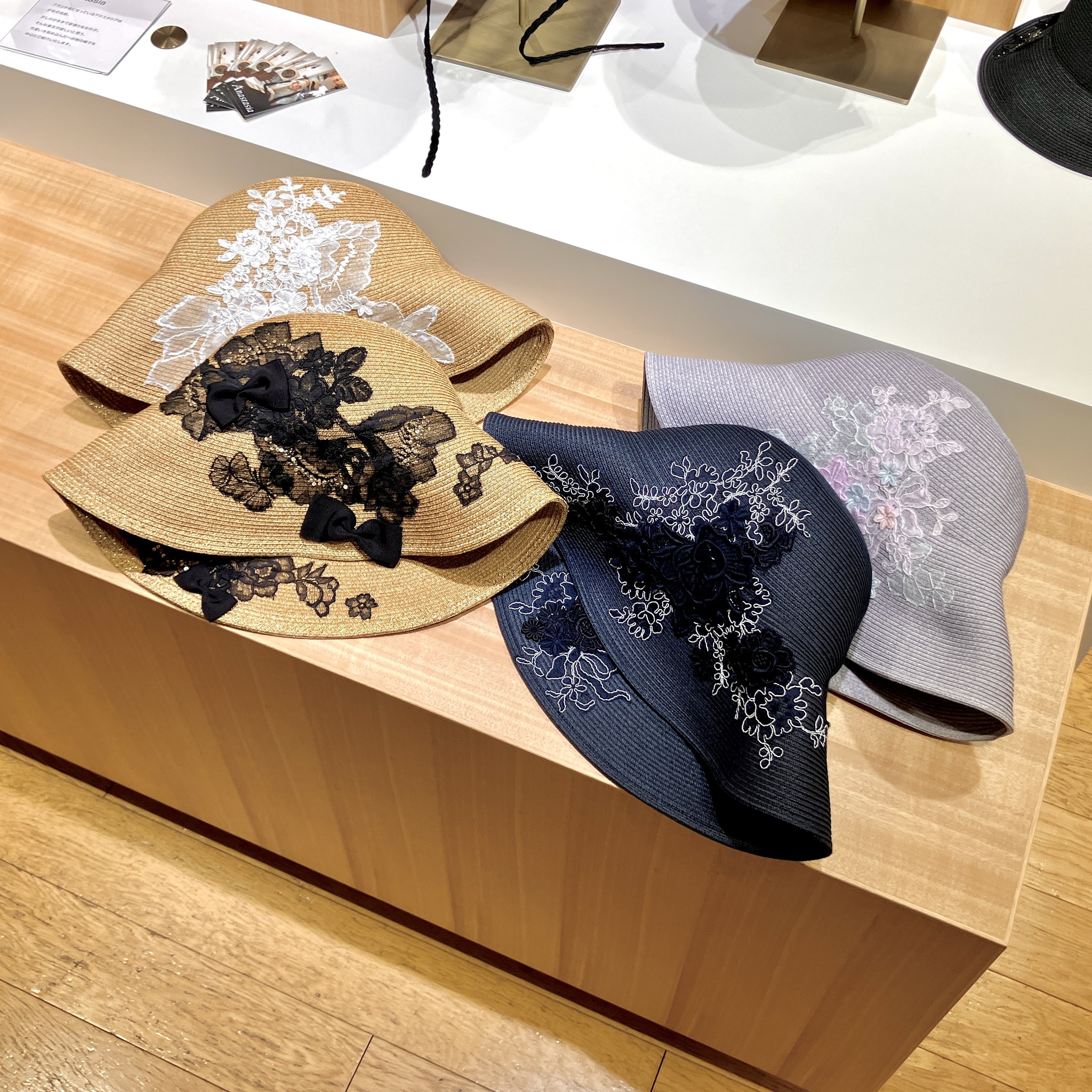 Anastasia/アナスタシア＞帽子のご紹介 本館3階 ファッション雑貨