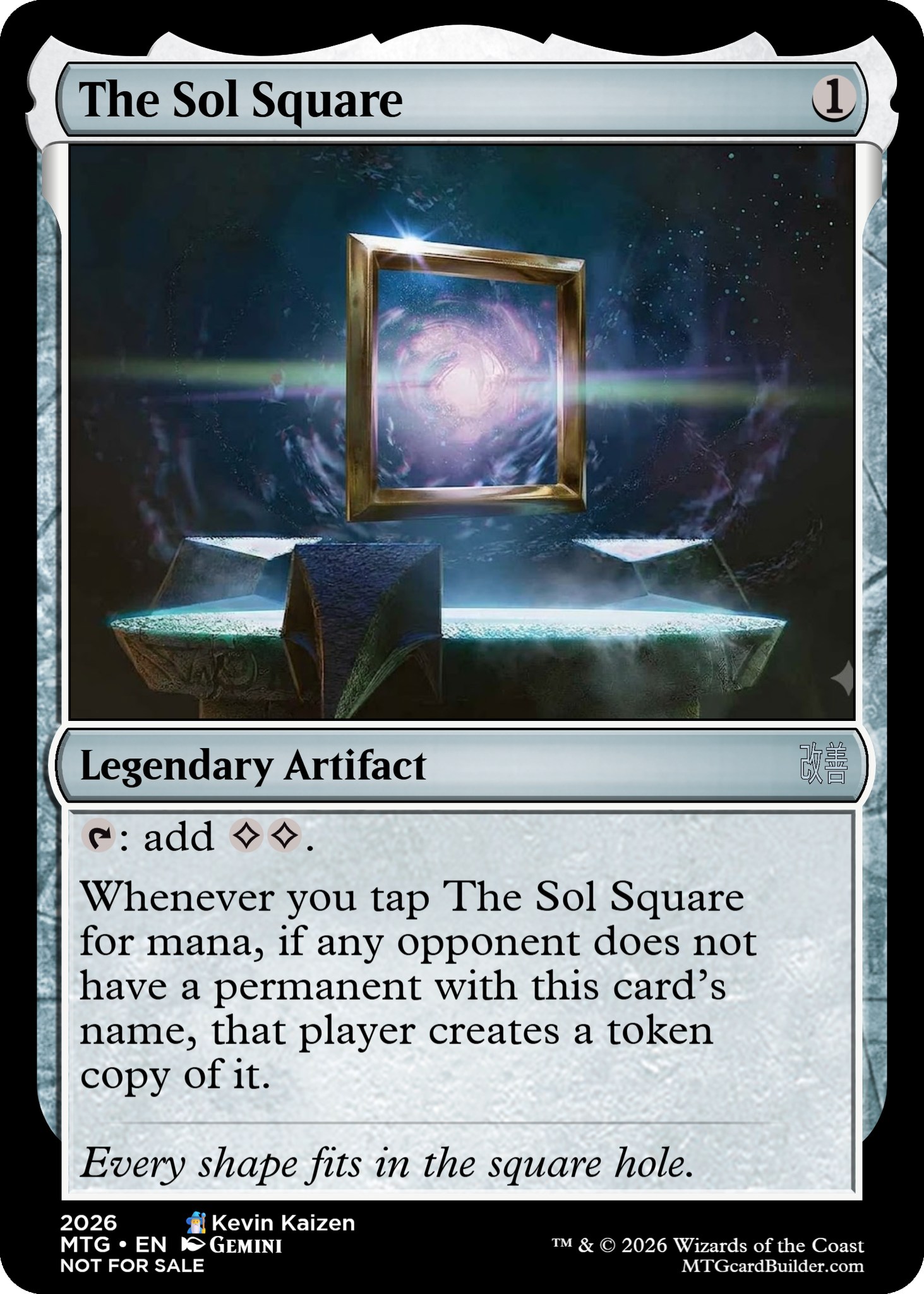 cards like sol ring mtg (Borderless Alternate Art) [Commander Masters] Johnny Storm Illustrated by Pace Wilder All Magic Sol Ring  Edge of