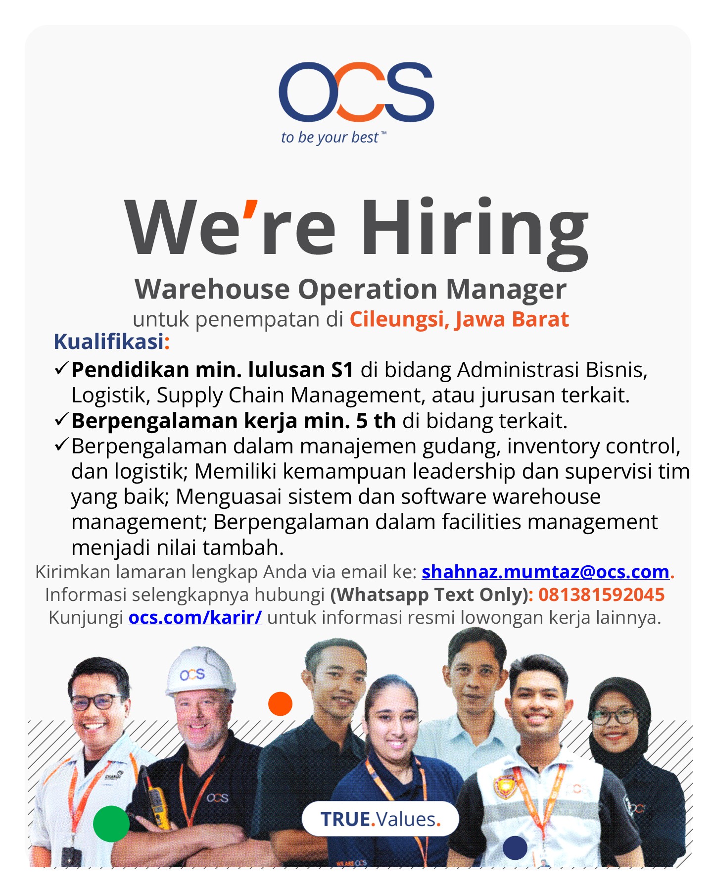OCS Indonesia | Jakarta