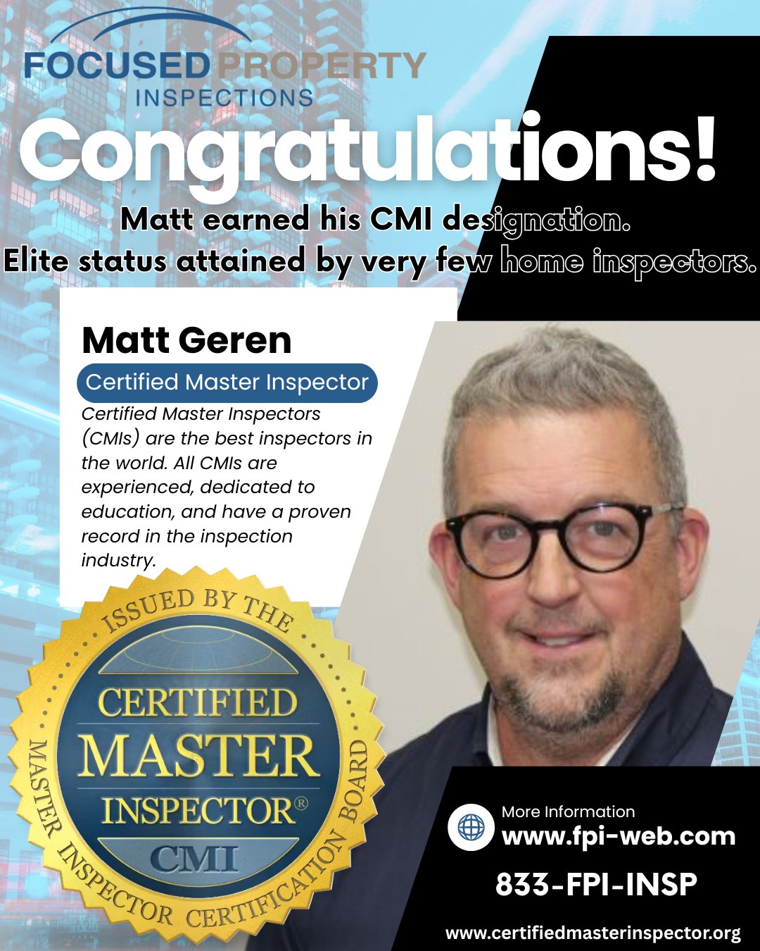 We’re proud to celebrate... - Focused Property Inspections | Facebook