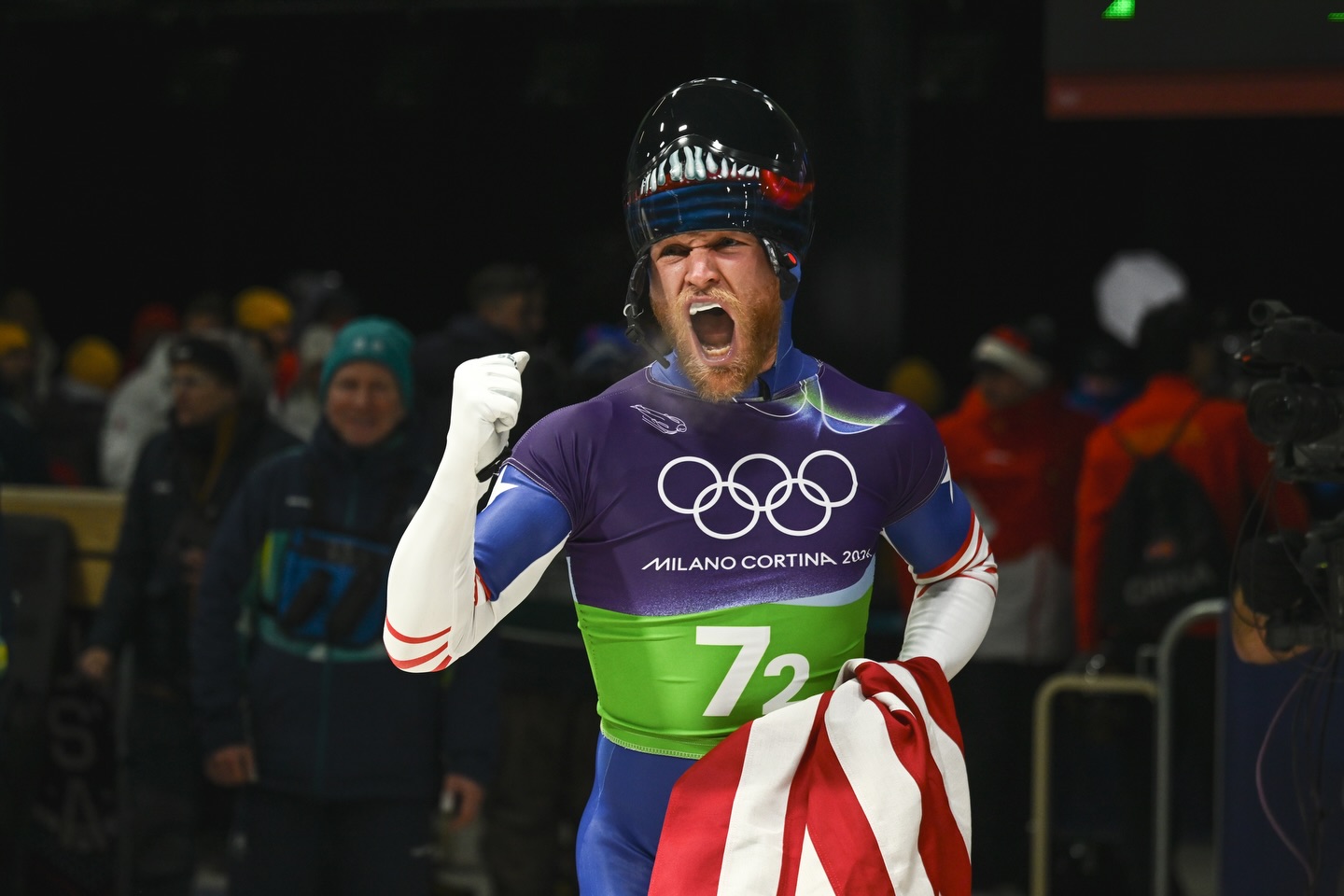 Austin Florian skeleton athlete