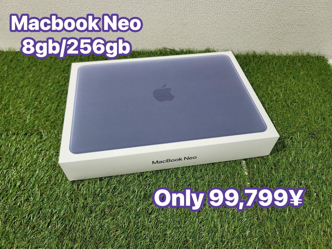 MacBook Neo Brand new 13inches RAM 8gb SSD 256gb Liquid retina