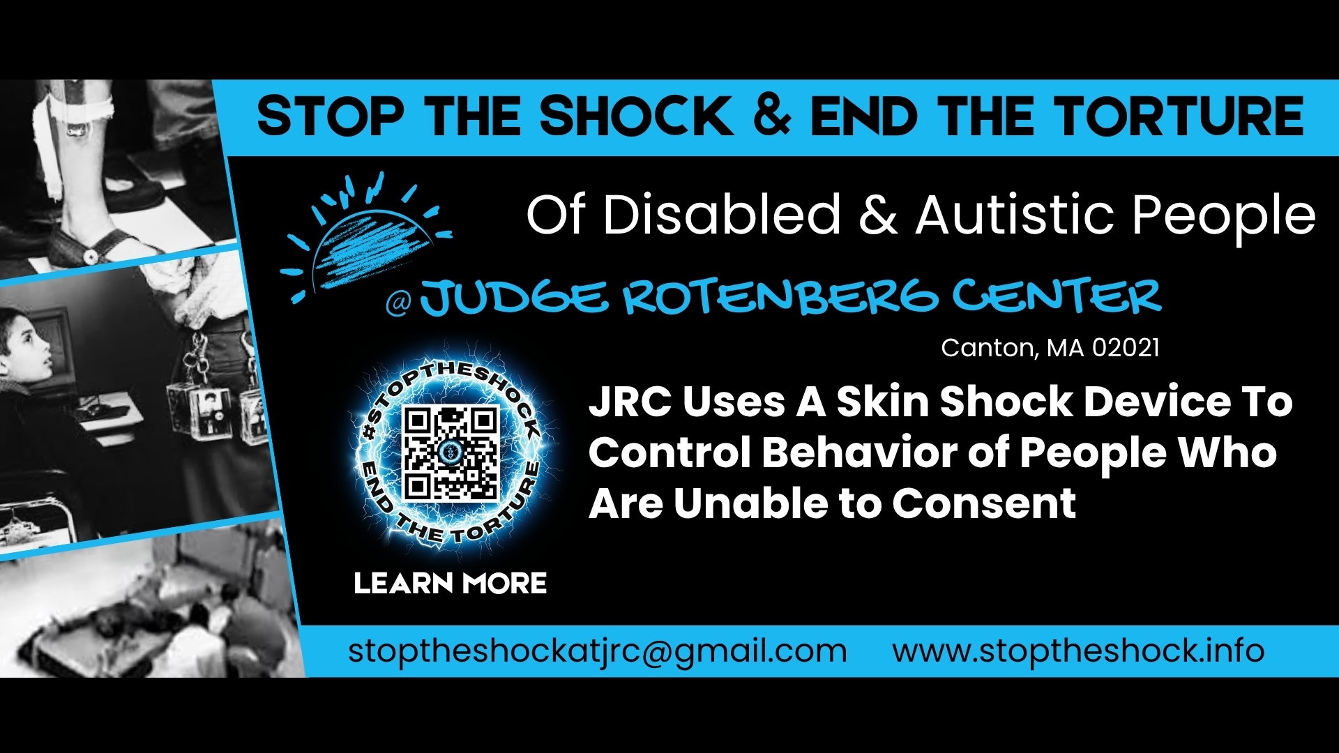 STOP THE TORTURE @ THE JUDGE ROTENBERG CENTER | 🚨**CALL TO ACTION**🚨 ...