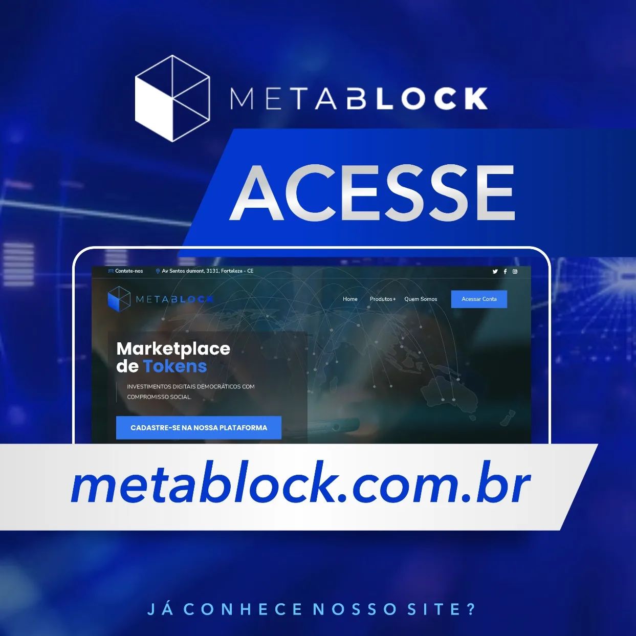 MetaBlock - 🪙🪙🪙 A METABLOCK é uma companhia de... | Facebook