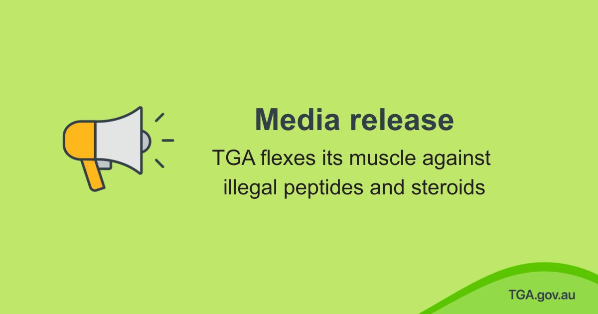 📣 We have seized more than $120,000 of illicit peptide and anabolic steroid products with the assistance of NSW Police 📣 We seized the products from 2 residential premises in NSW allegedly