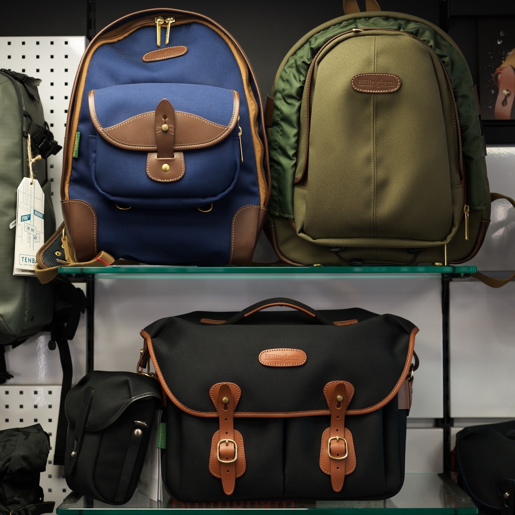 Billingham - The Billingham Hadley Digital in Imperial Blue Canvas