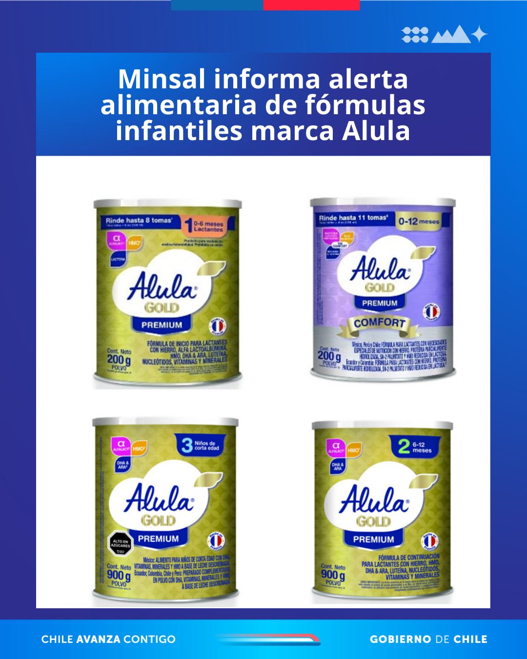 Seremi - Minsal informa Alerta Alimentaria de fórmulas infantiles marca ...