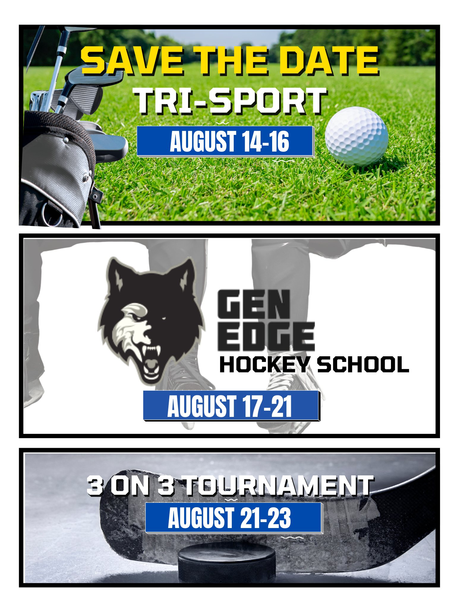 The dates are locked in... - Town of Marathon & Recreation | Facebook