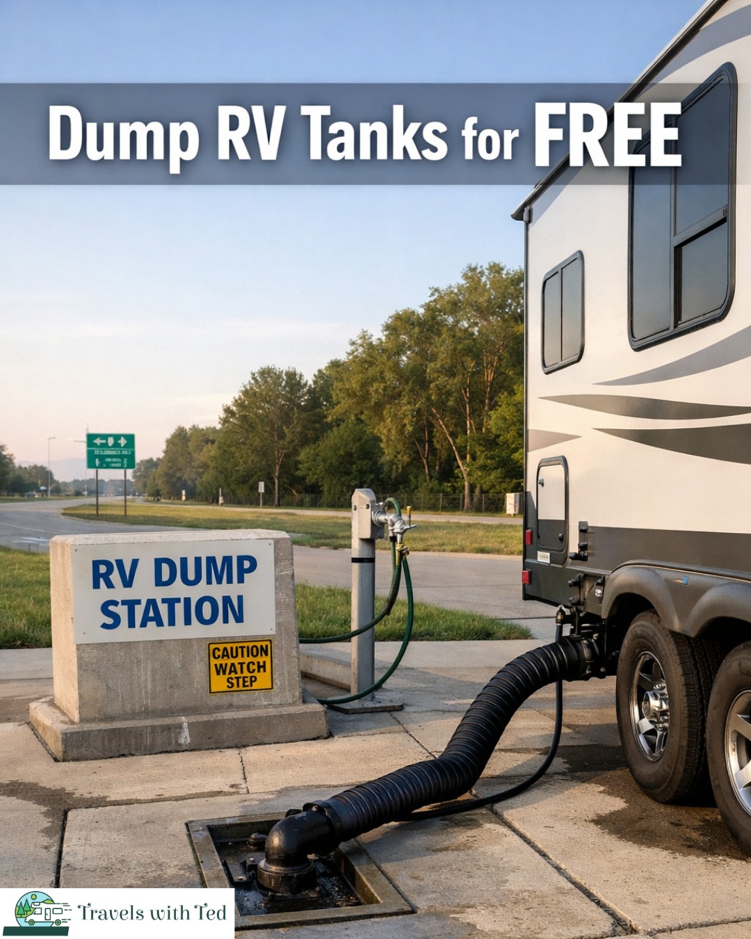Travels - Dumping your RV tanks is one of those parts of RV life nobody ...