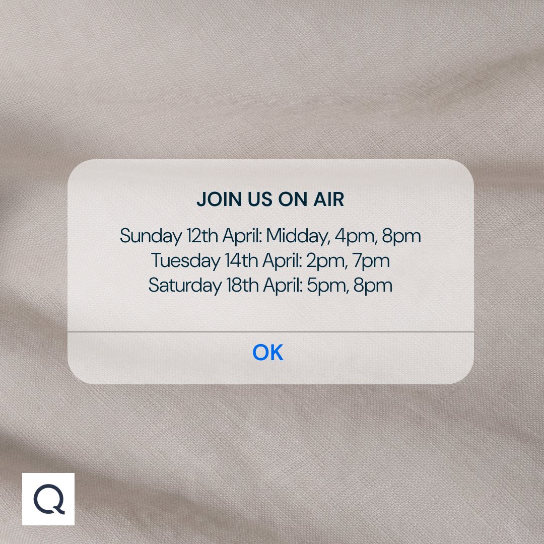 Only one more sleep to go !!!!!! See you on 📺 12pm Sunday x