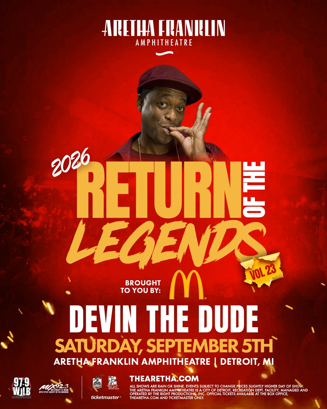 ⚡️ DEVIN THE DUDE IS COMING TO THE ARETHA ⚡️ Catch Scarface