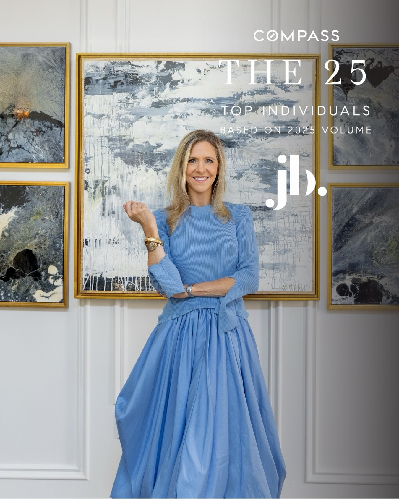 Proud to be named a Top Compass Agent in Houston for 2025 sales volume ...