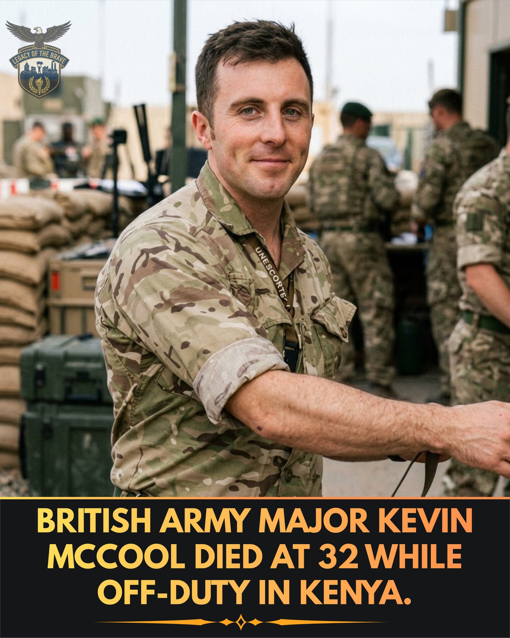 Legacy - Kevin McCool Remembered Major Kevin McCool, aged 32 from the ...