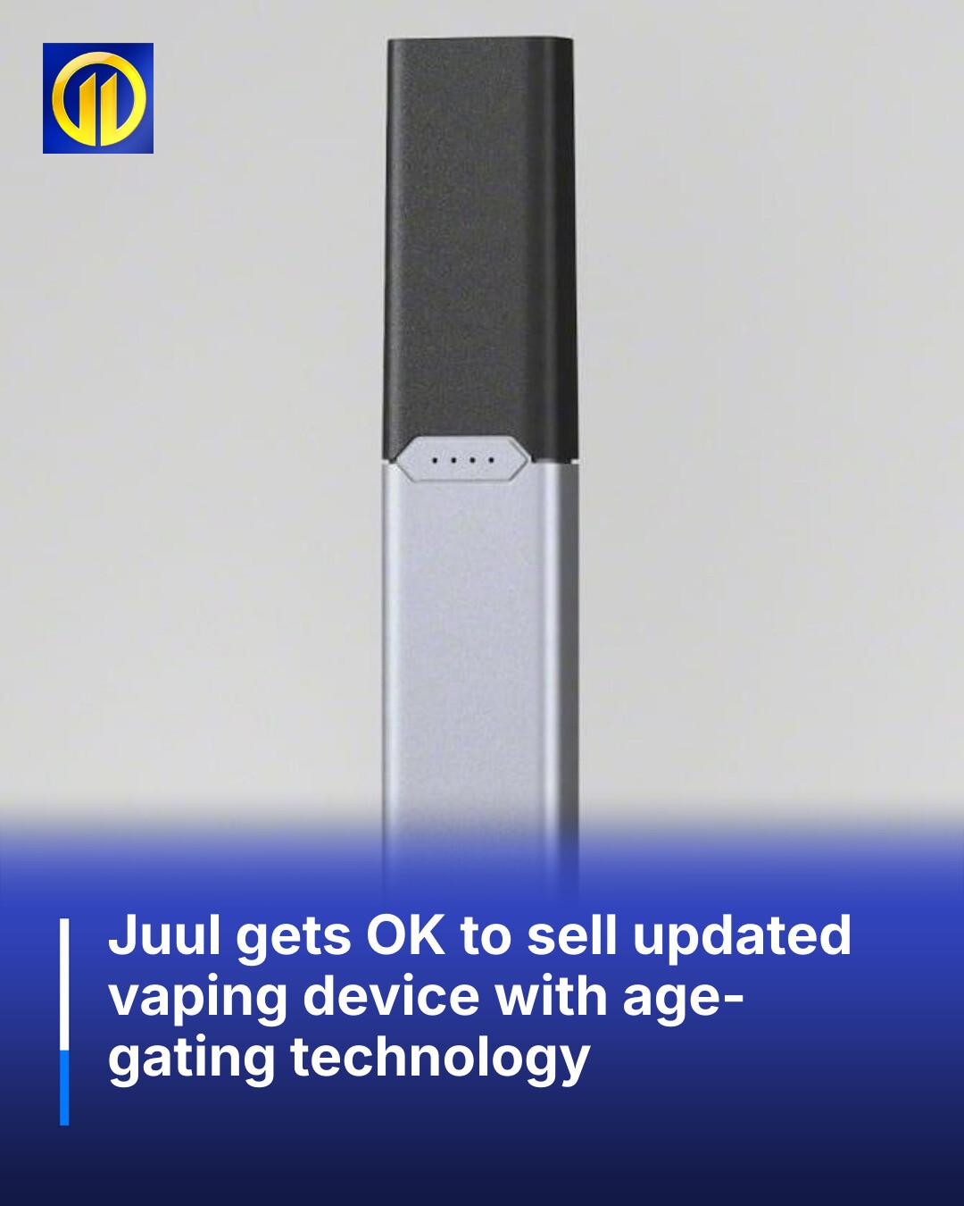 juul vaping device company Labs receivedsfederal permission to sell an updated version of its e-cigarette, which includes an optional age-verification system designed to prevent underage use Get GeekVape Sonder Q2 Kit-VS-Export Flavor:Classic Silver