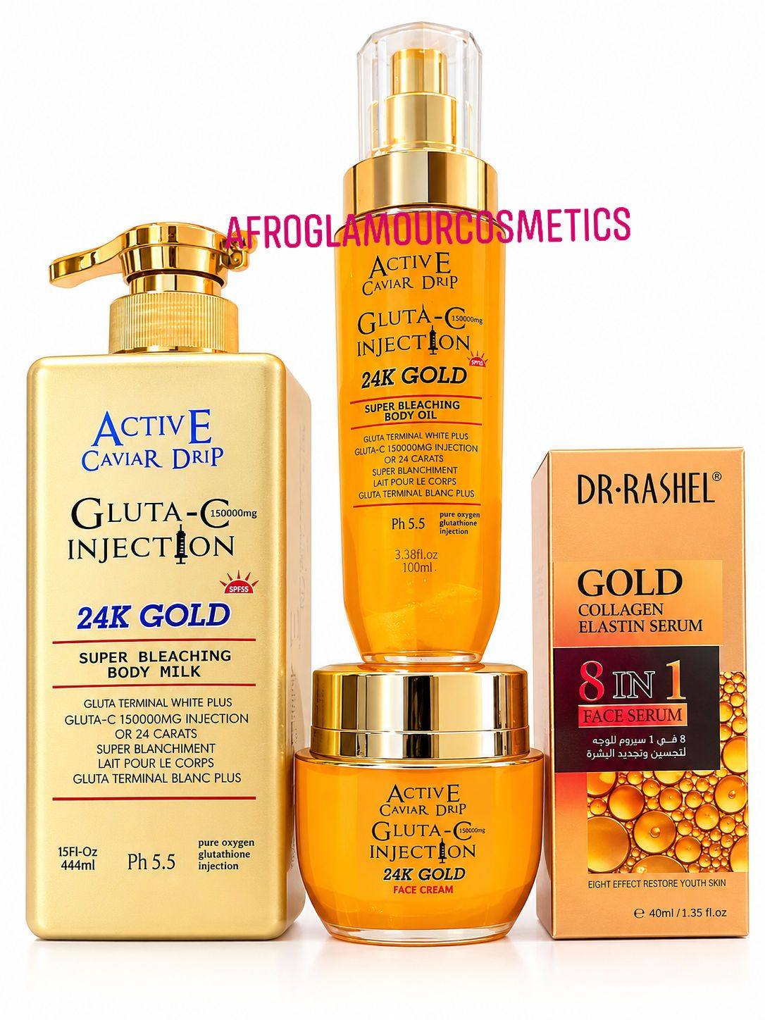glutathione drip lotion Active Caviar 24K Gold (Gluta-C Injection) Body is a specialized skin-whitening and brightening body milk. Get yours faster through whatsApp 055 386 2855 Formulated with caviar extract, glutathione, Vitamin C -Primary Health Interest: Stress B12 Supplement B12 Injection Material:DRIP SET