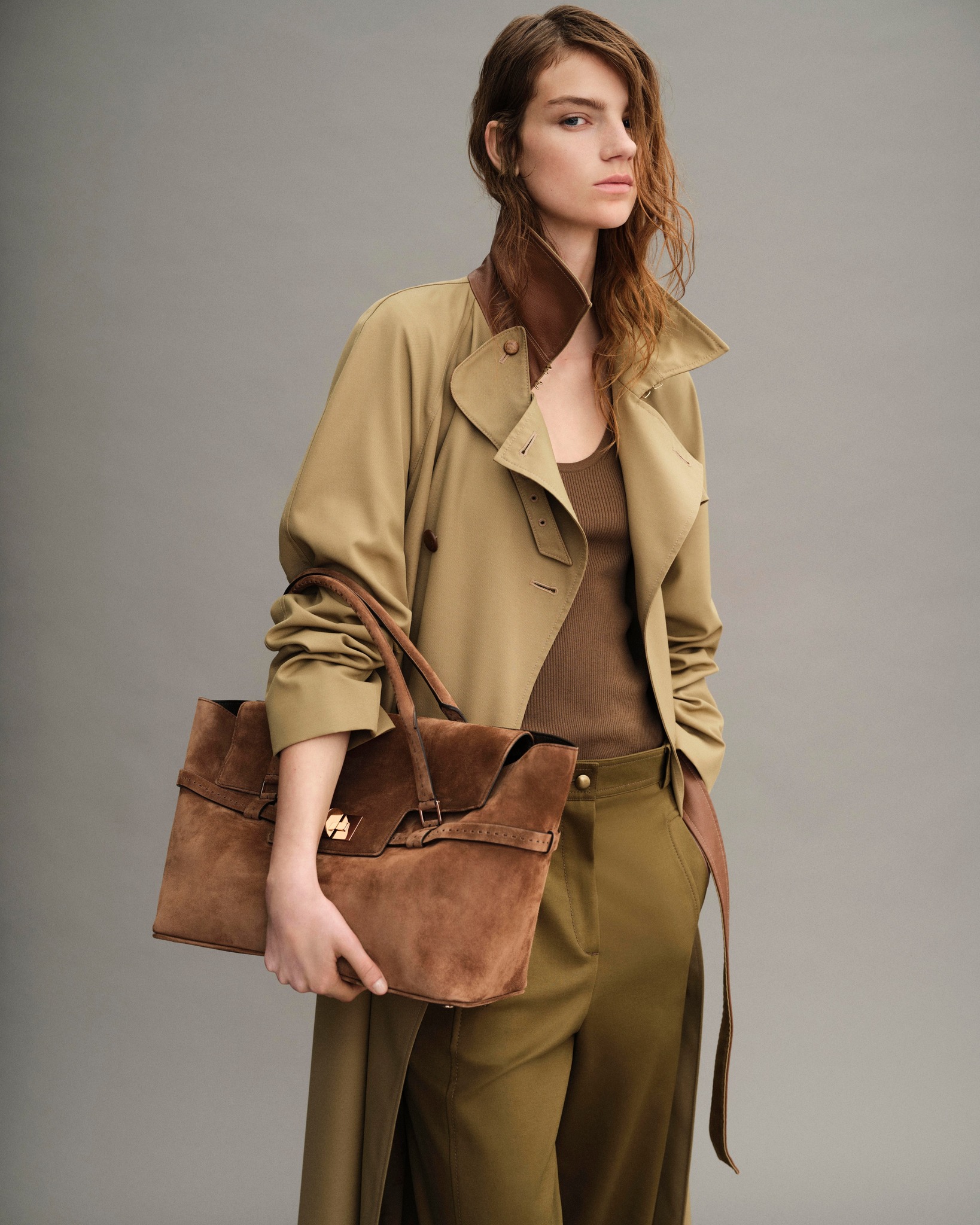 deres Margaux / light tailored coat 美品 Character lies in the finishing touches. This #MaxMaraFW26 double